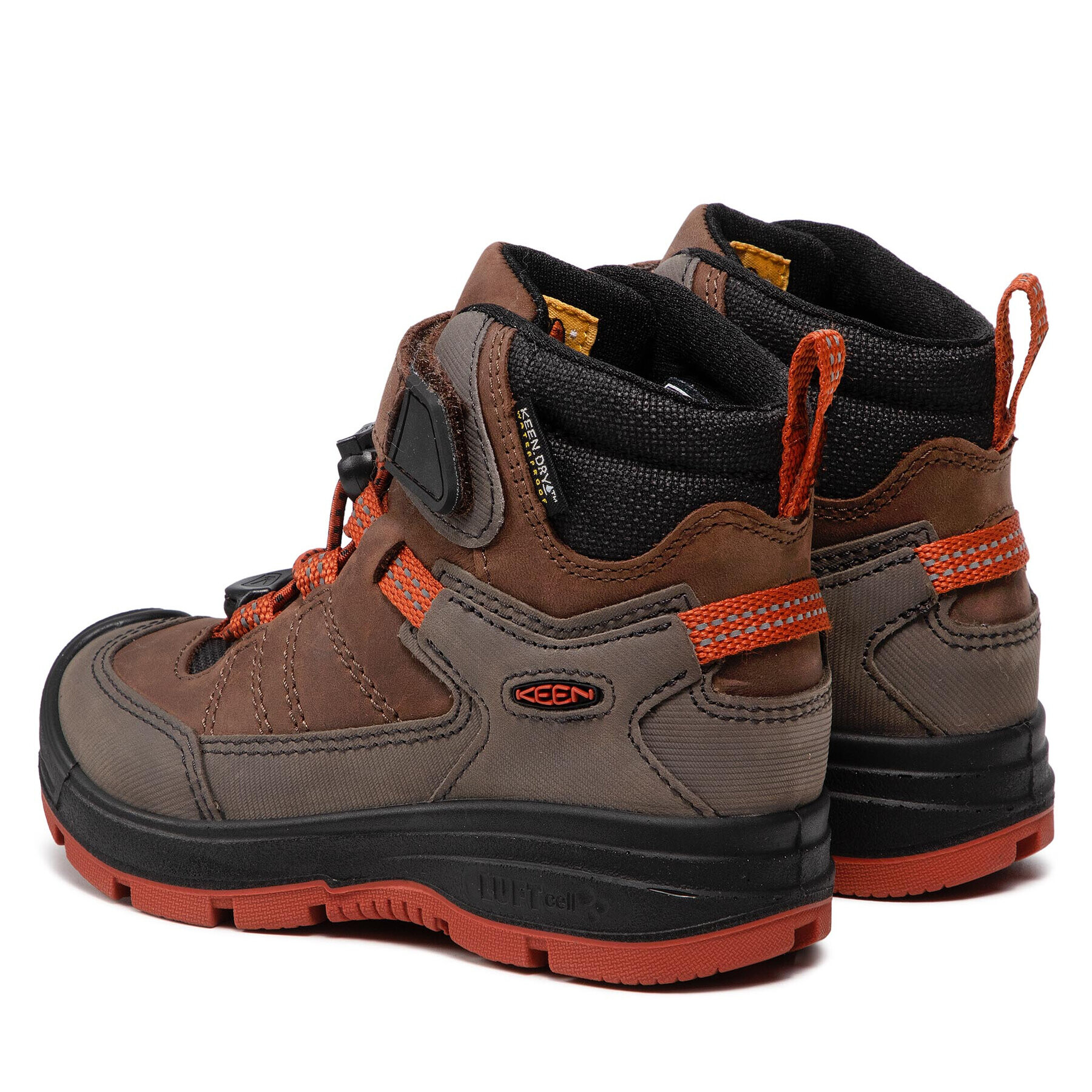 Keen Trekingová obuv Redwood Mid Wp 1023884 Hnedá - Pepit.sk