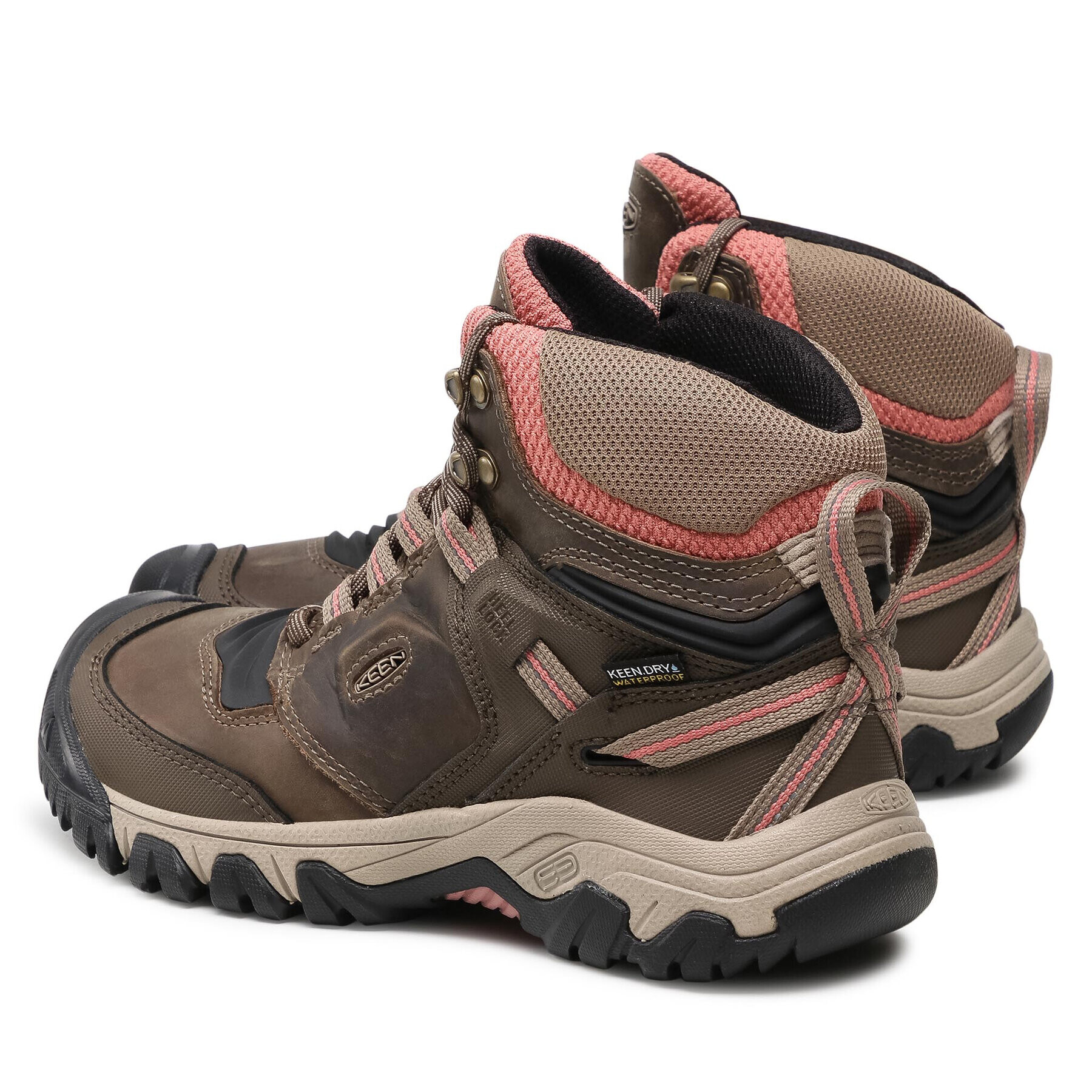 Keen Trekingová obuv Ridge Flex Mid Wp W 1024921 Hnedá - Pepit.sk