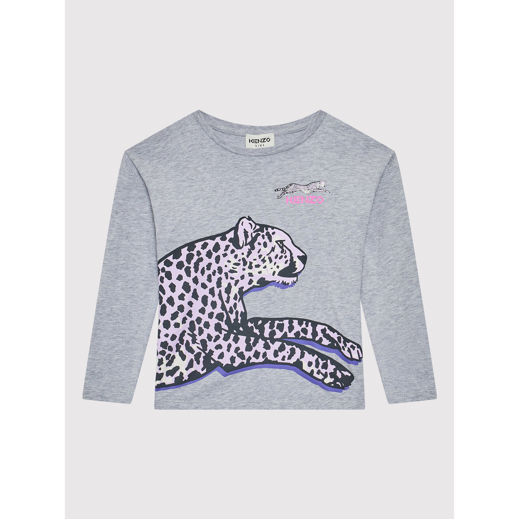 Kenzo Kids Blúzka K15542 M Sivá Regular Fit - Pepit.sk