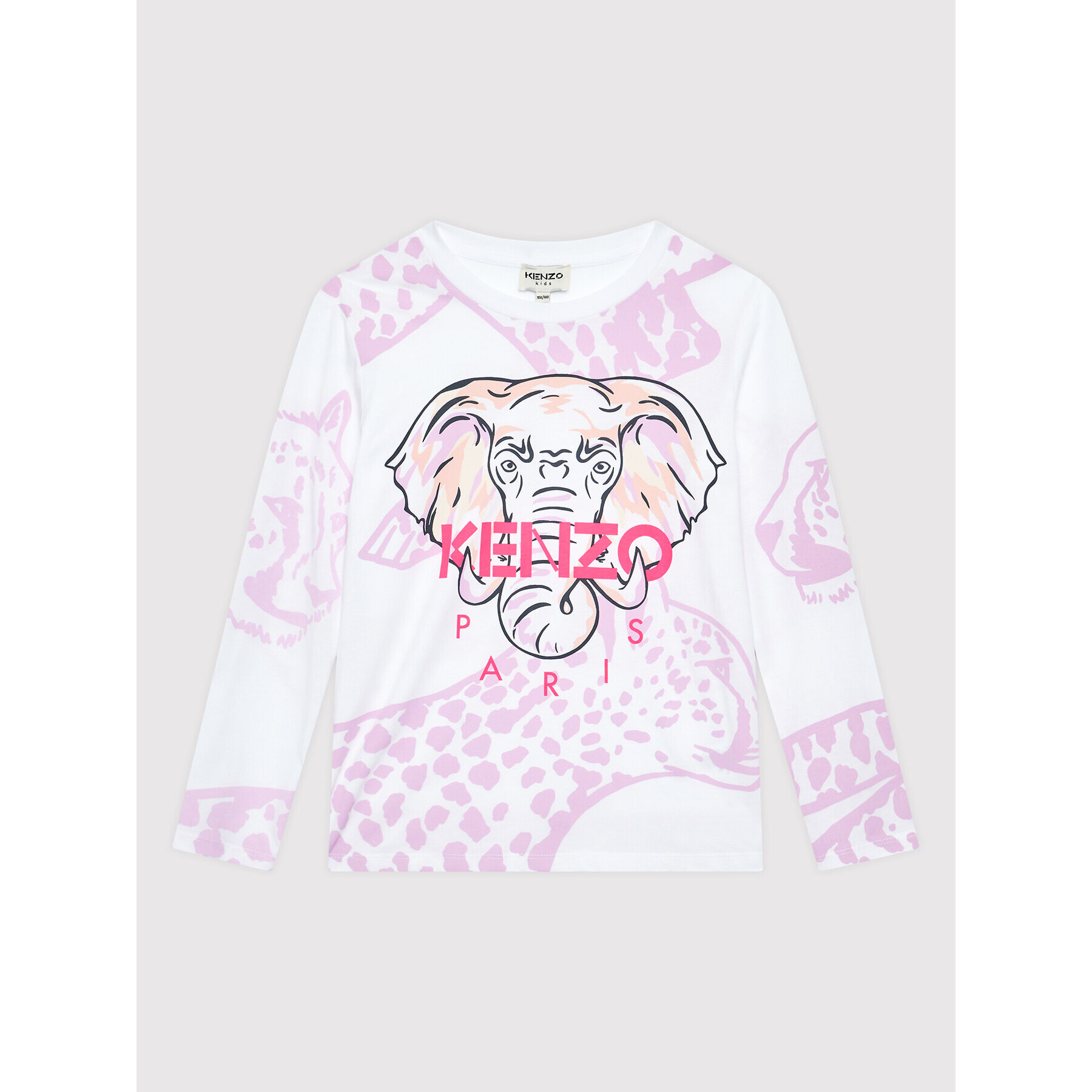 Kenzo Kids Blúzka K15553 M Biela Regular Fit - Pepit.sk