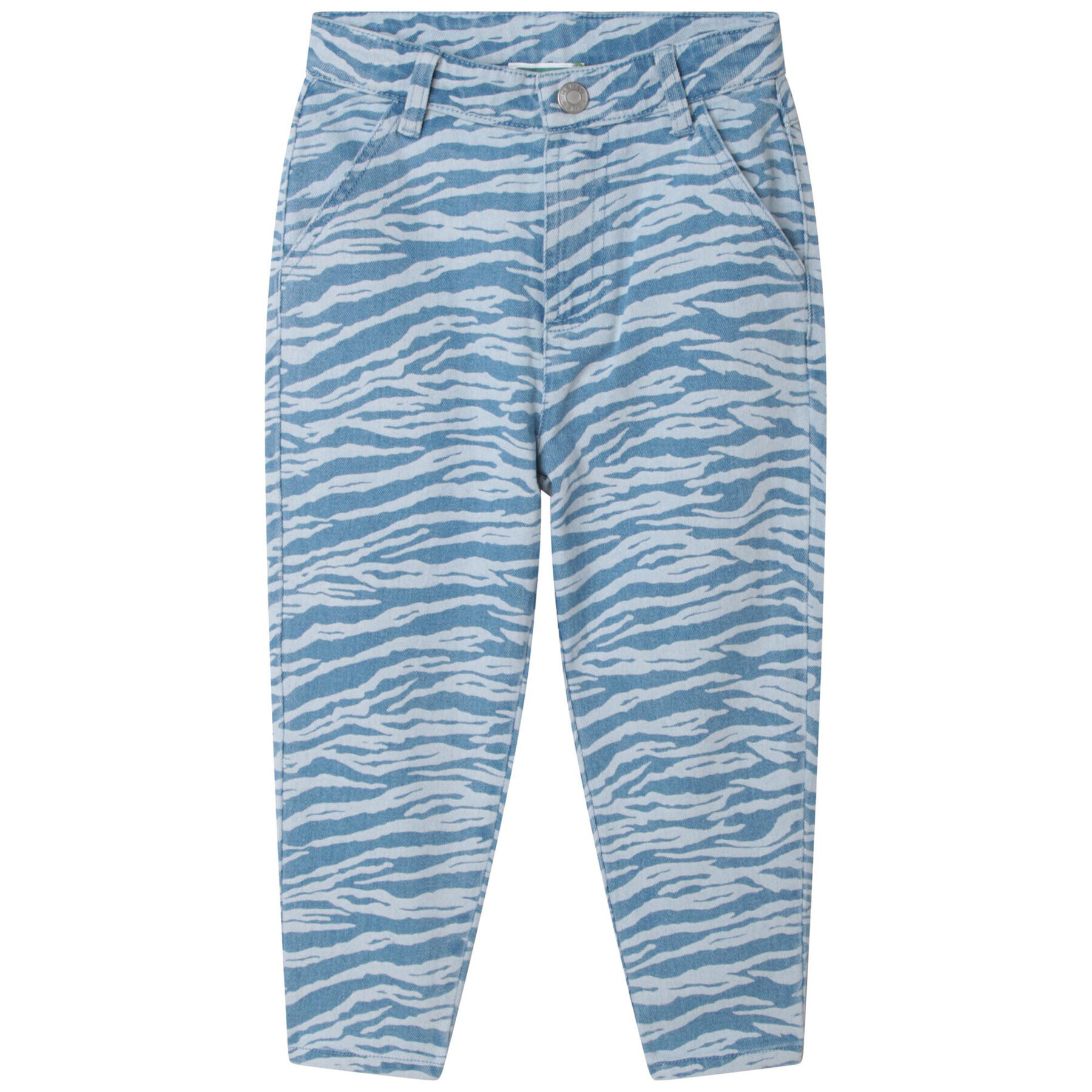 Kenzo Kids Džínsy K14235 S Modrá Slim Fit - Pepit.sk