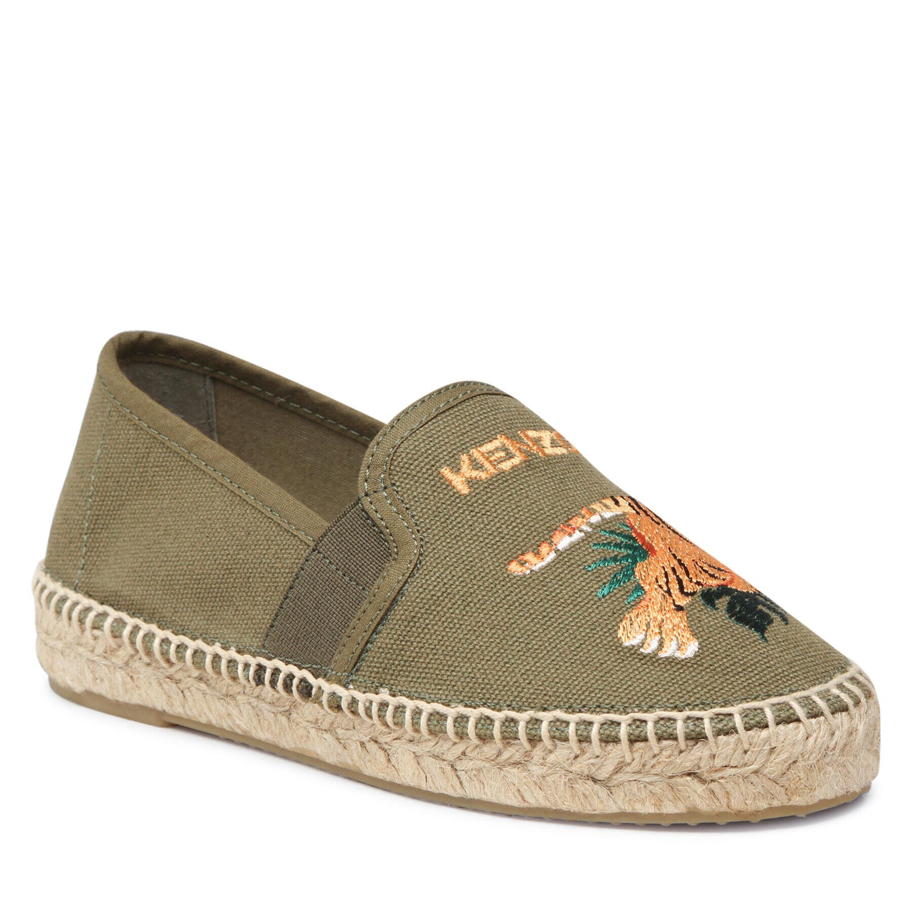 Kenzo Kids Espadrilky K59029 Zelená - Pepit.sk