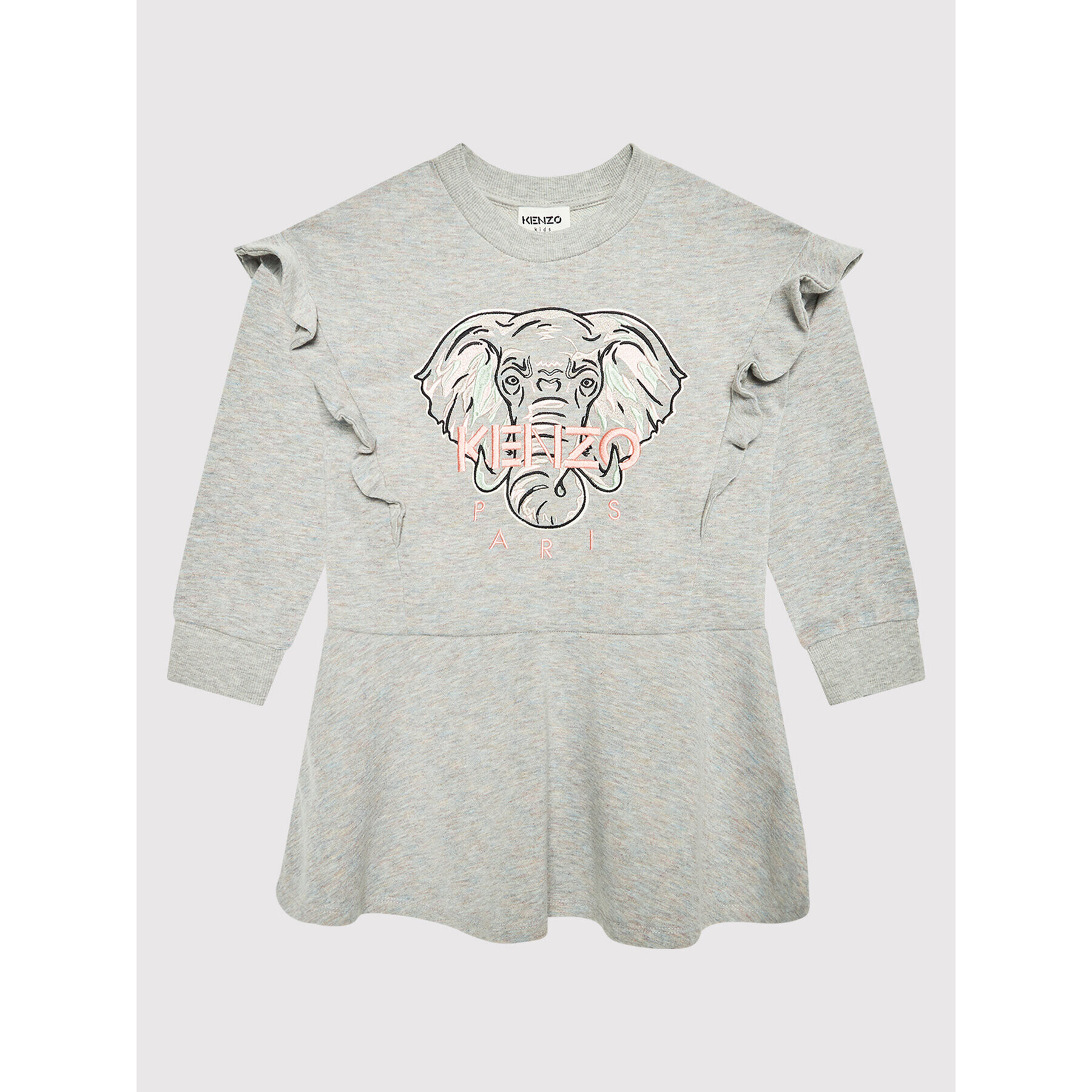 Kenzo Kids Každodenné šaty K12074 Sivá Regular Fit - Pepit.sk