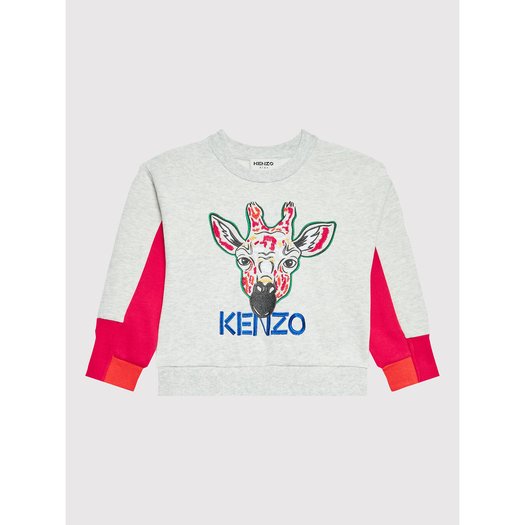 Kenzo Kids Mikina K15568 M Sivá Regular Fit - Pepit.sk