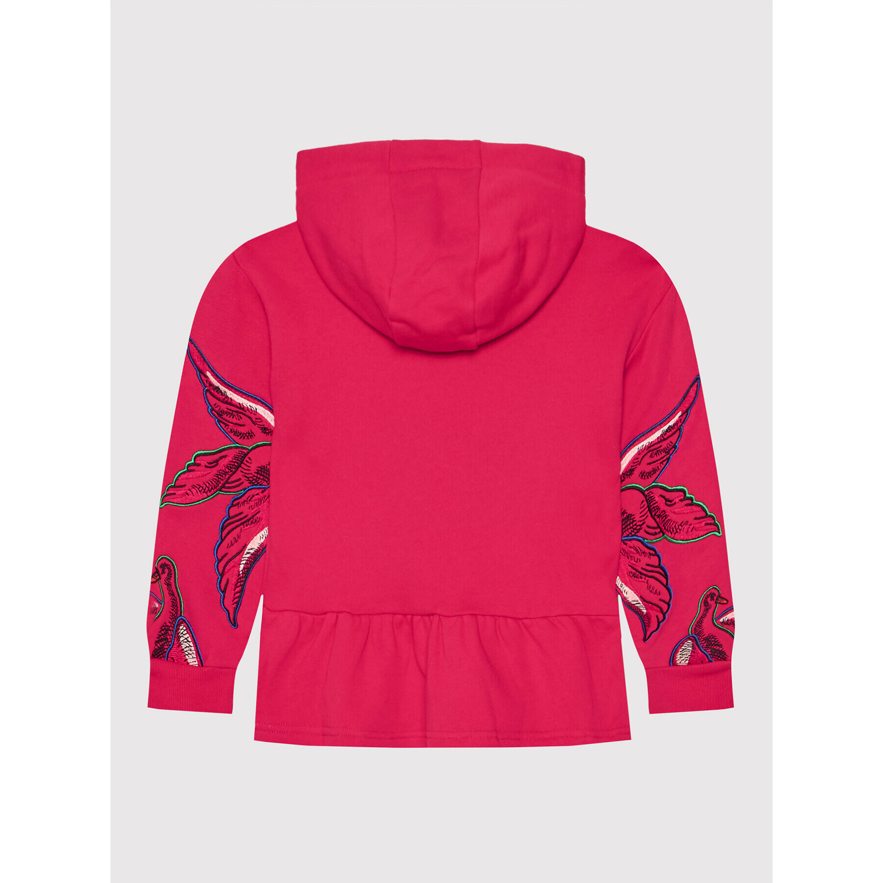 Kenzo Kids Mikina K15576 M Ružová Relaxed Fit - Pepit.sk