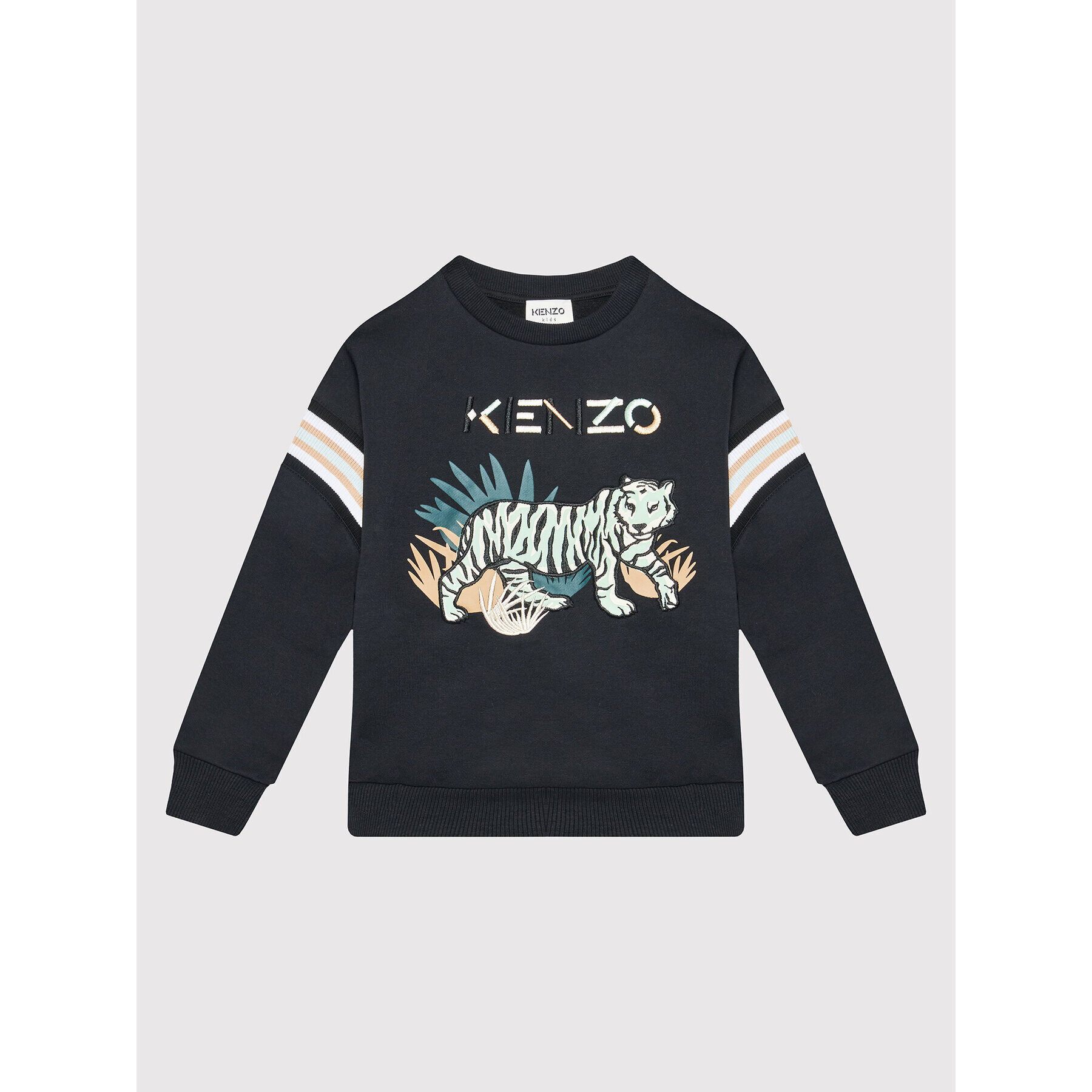 Kenzo Kids Mikina K25164 Čierna Regular Fit - Pepit.sk