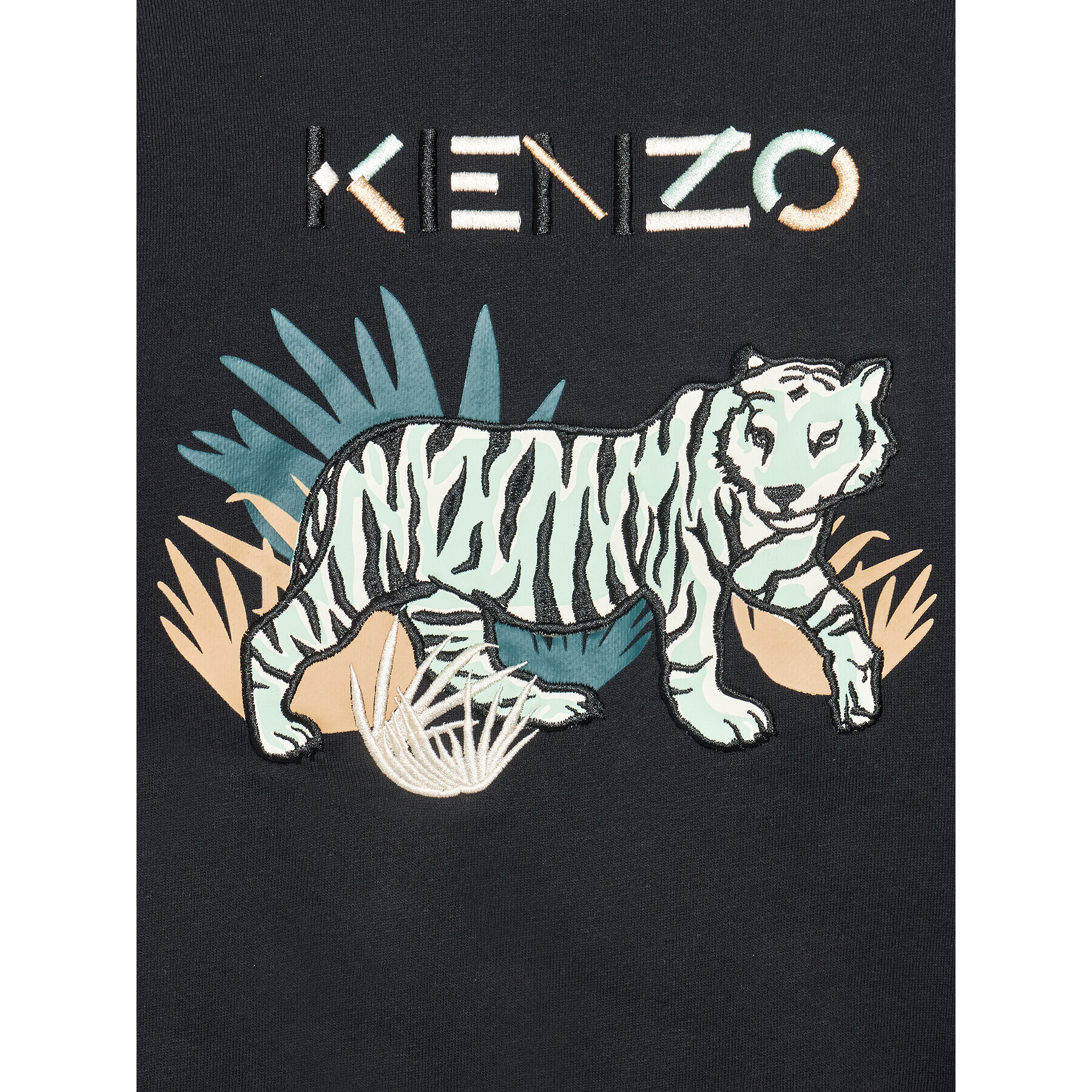 Kenzo Kids Mikina K25164 Čierna Regular Fit - Pepit.sk