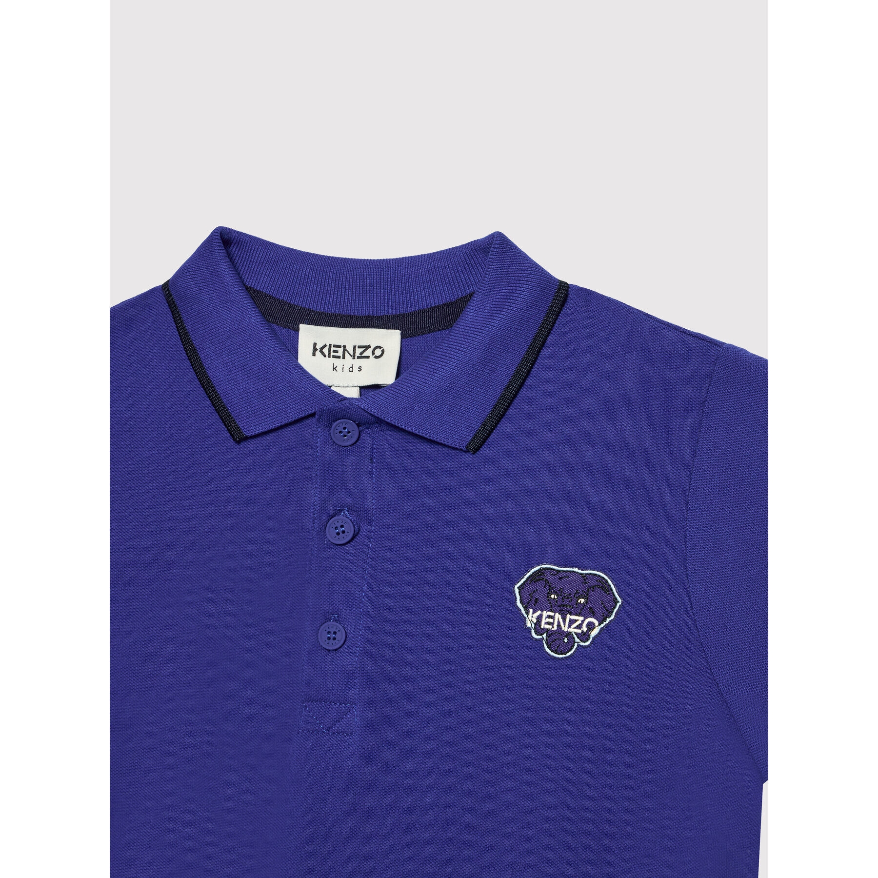 Kenzo Kids Polokošeľa K25597 Modrá Regular Fit - Pepit.sk