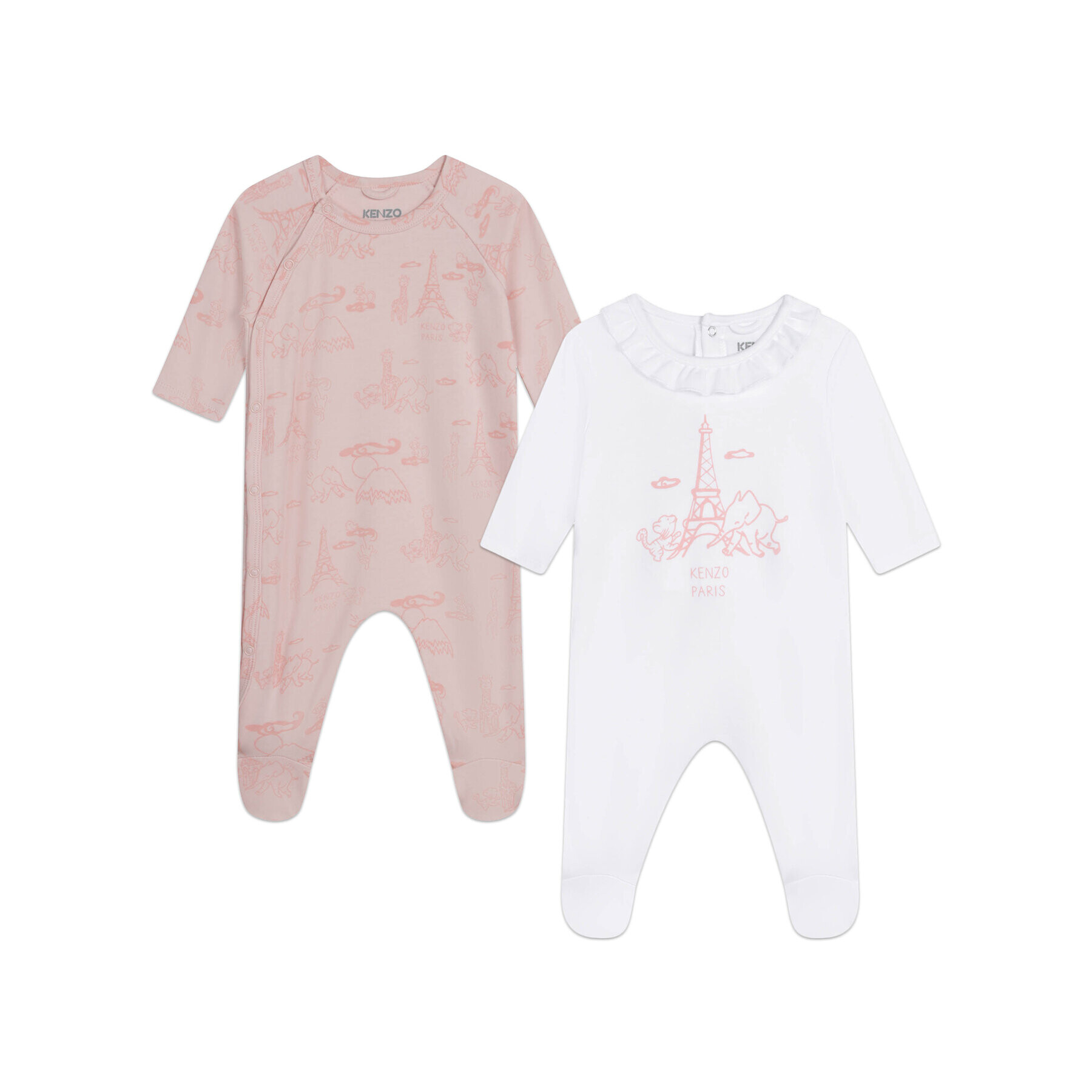 Kenzo Kids Súprava 2 kusov dupačiek K98106 Farebná Regular Fit - Pepit.sk