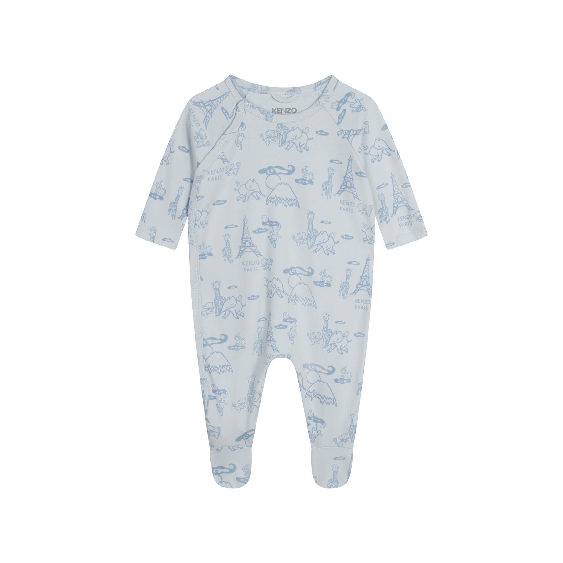 Kenzo Kids Súprava 2 kusov dupačiek K98106 Modrá Regular Fit - Pepit.sk