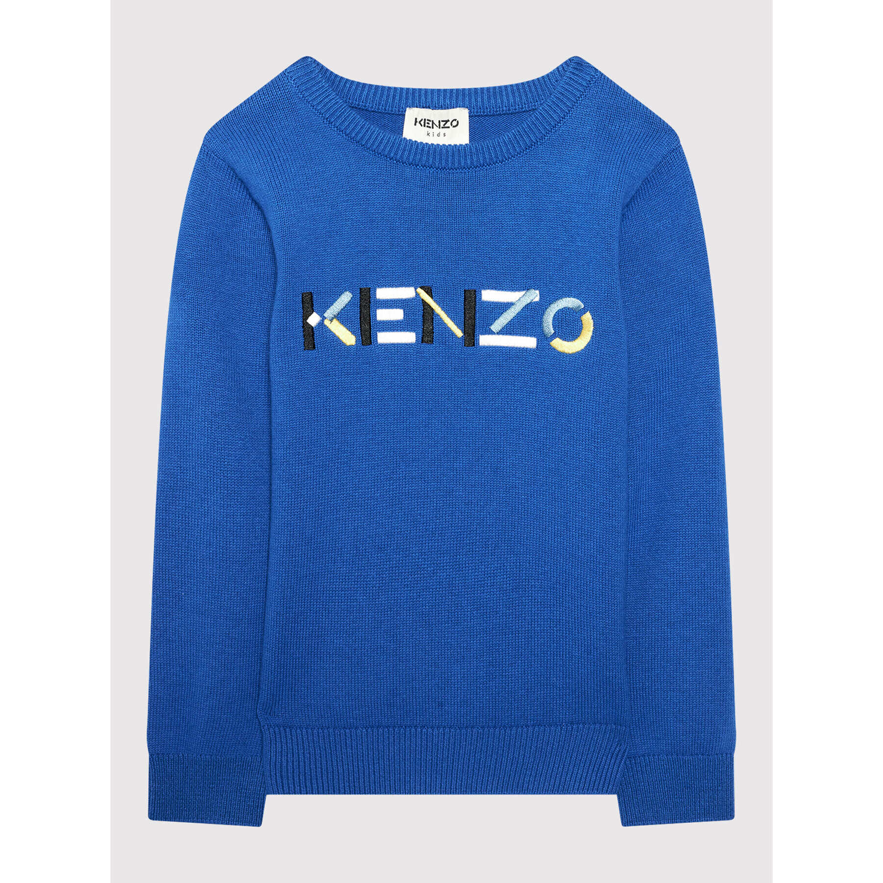 Kenzo Kids Sveter K25142 Tmavomodrá Regular Fit - Pepit.sk