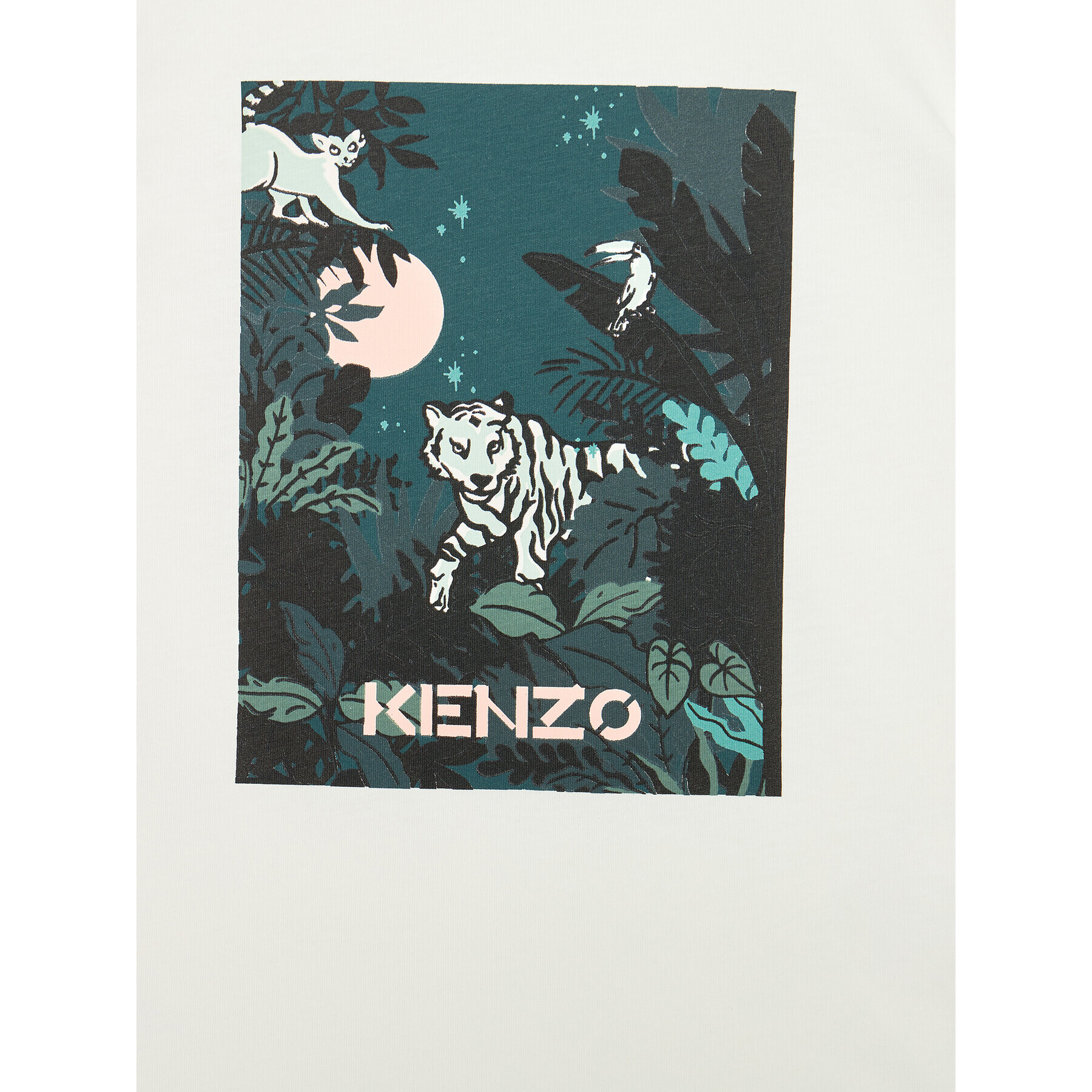 Kenzo Kids Tričko K15167 Biela Regular Fit - Pepit.sk