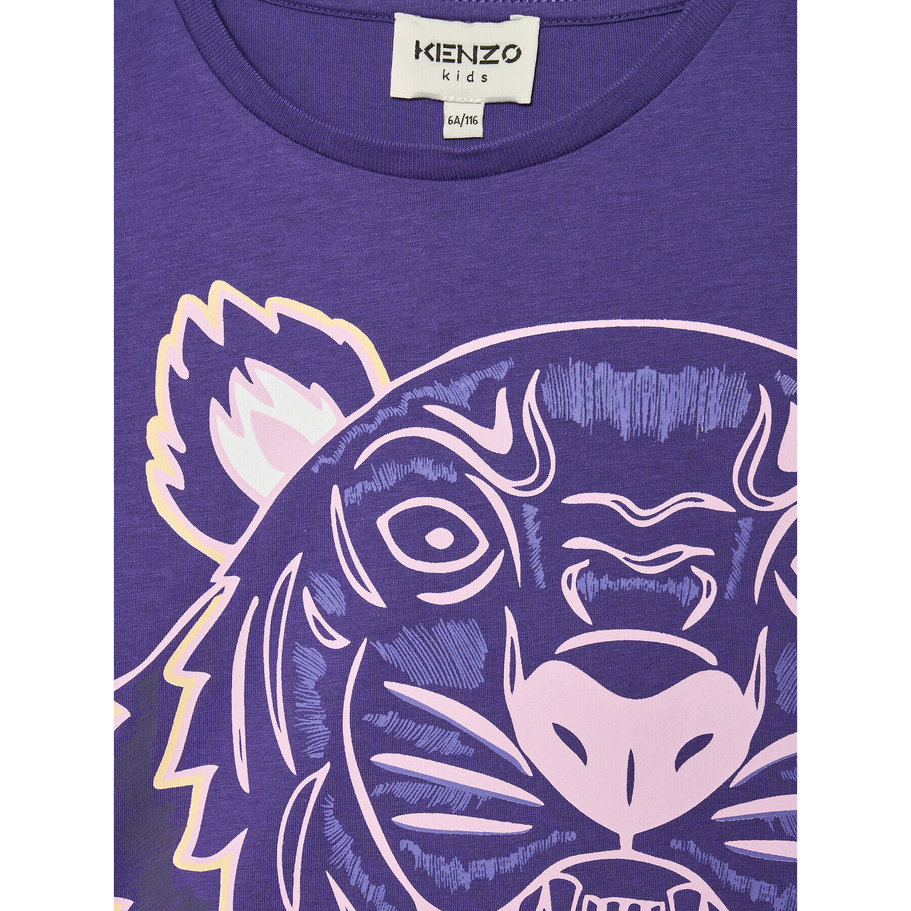 Kenzo Kids Tričko K15550 M Fialová Regular Fit - Pepit.sk