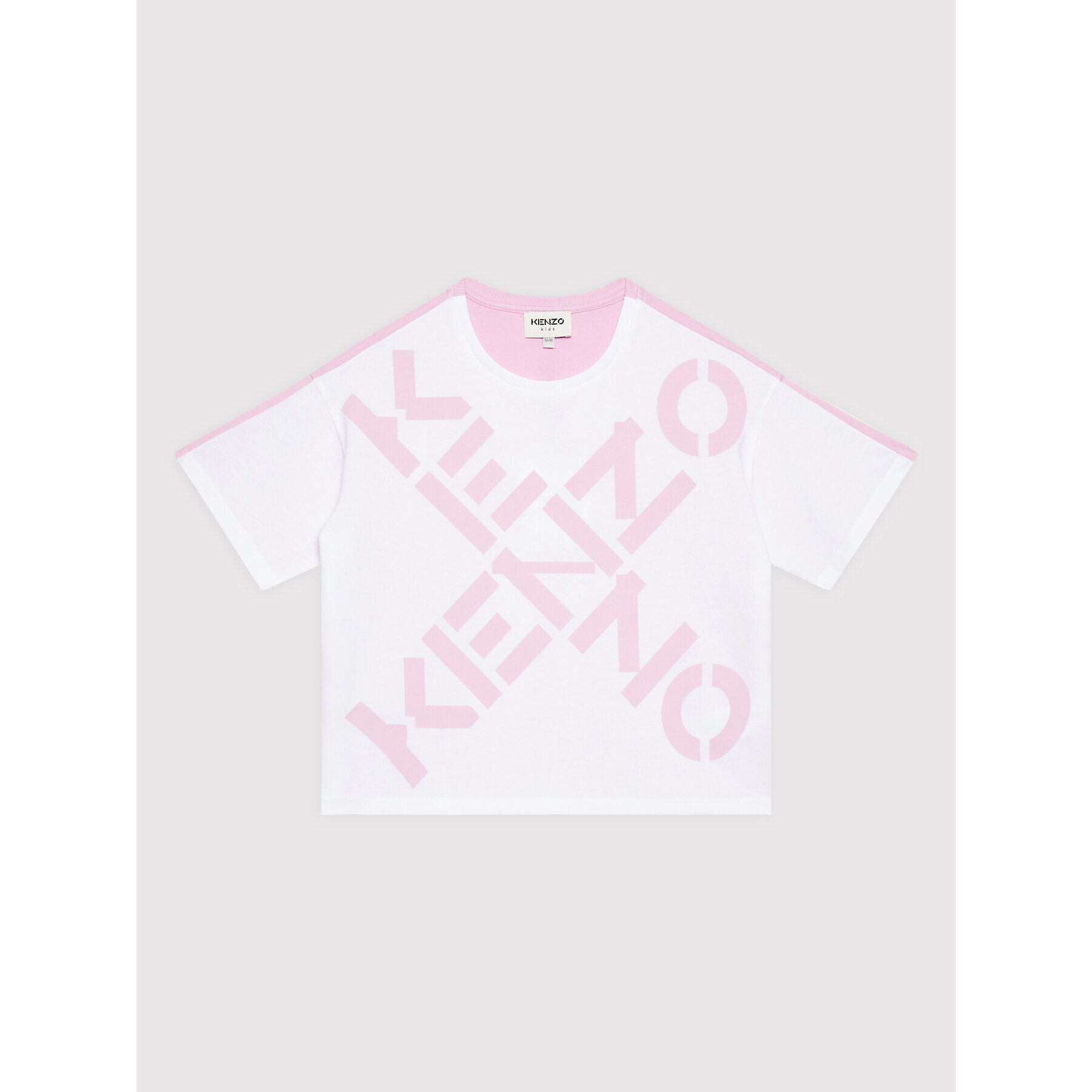 Kenzo Kids Tričko K15599 Ružová Relaxed Fit - Pepit.sk