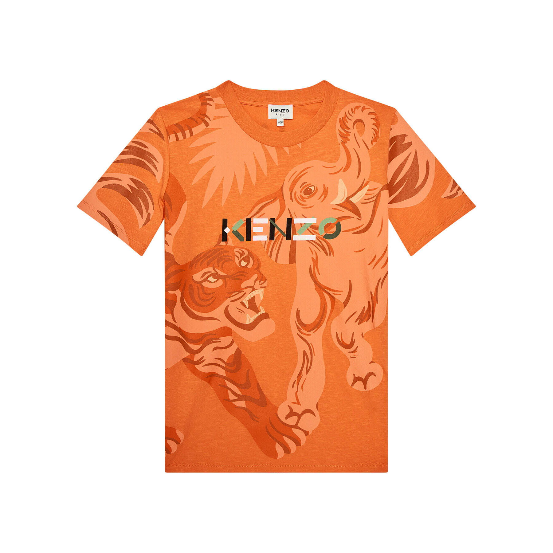 Kenzo Kids Tričko K25118 S Oranžová Regular Fit - Pepit.sk