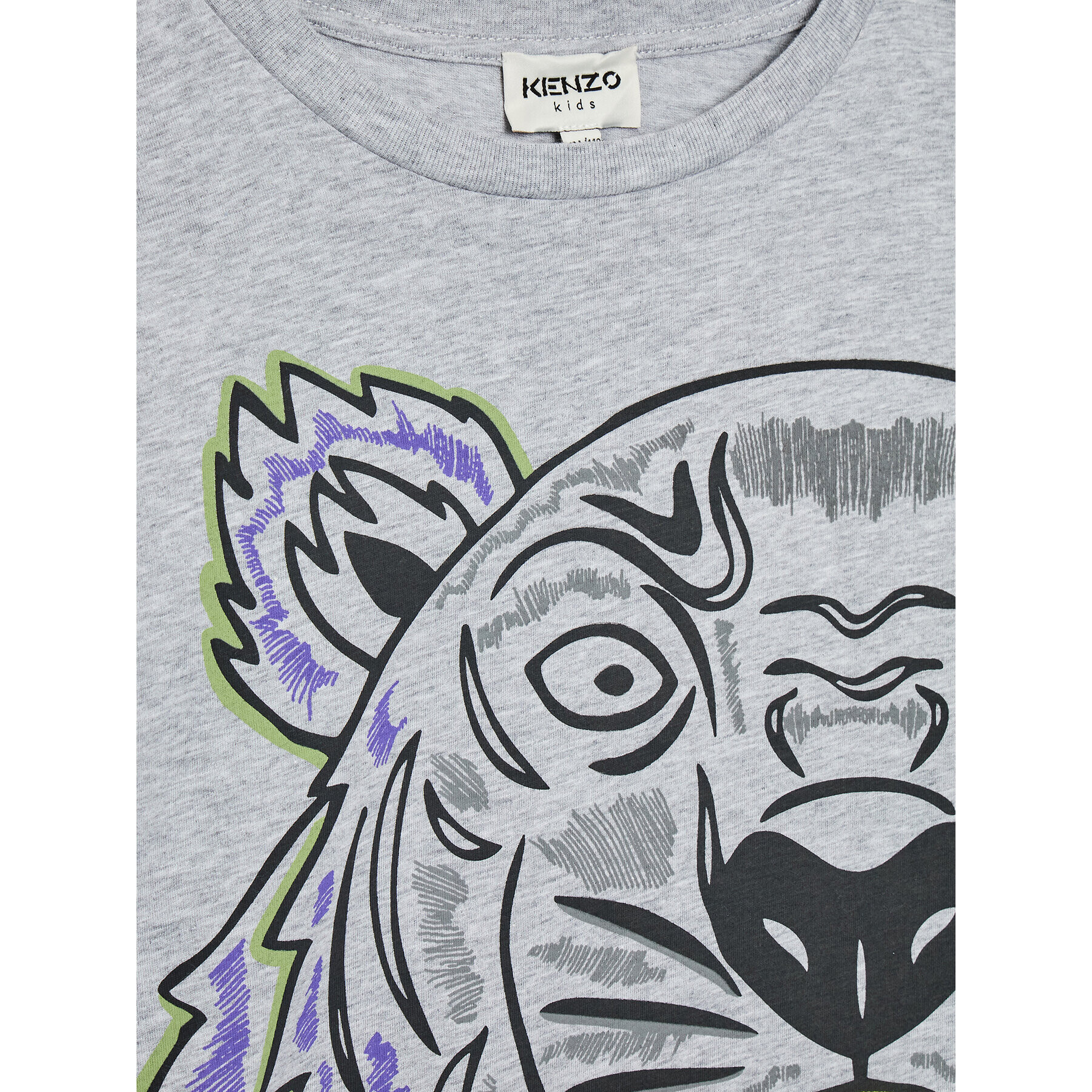 Kenzo Kids Tričko K25670 D Sivá Regular Fit - Pepit.sk