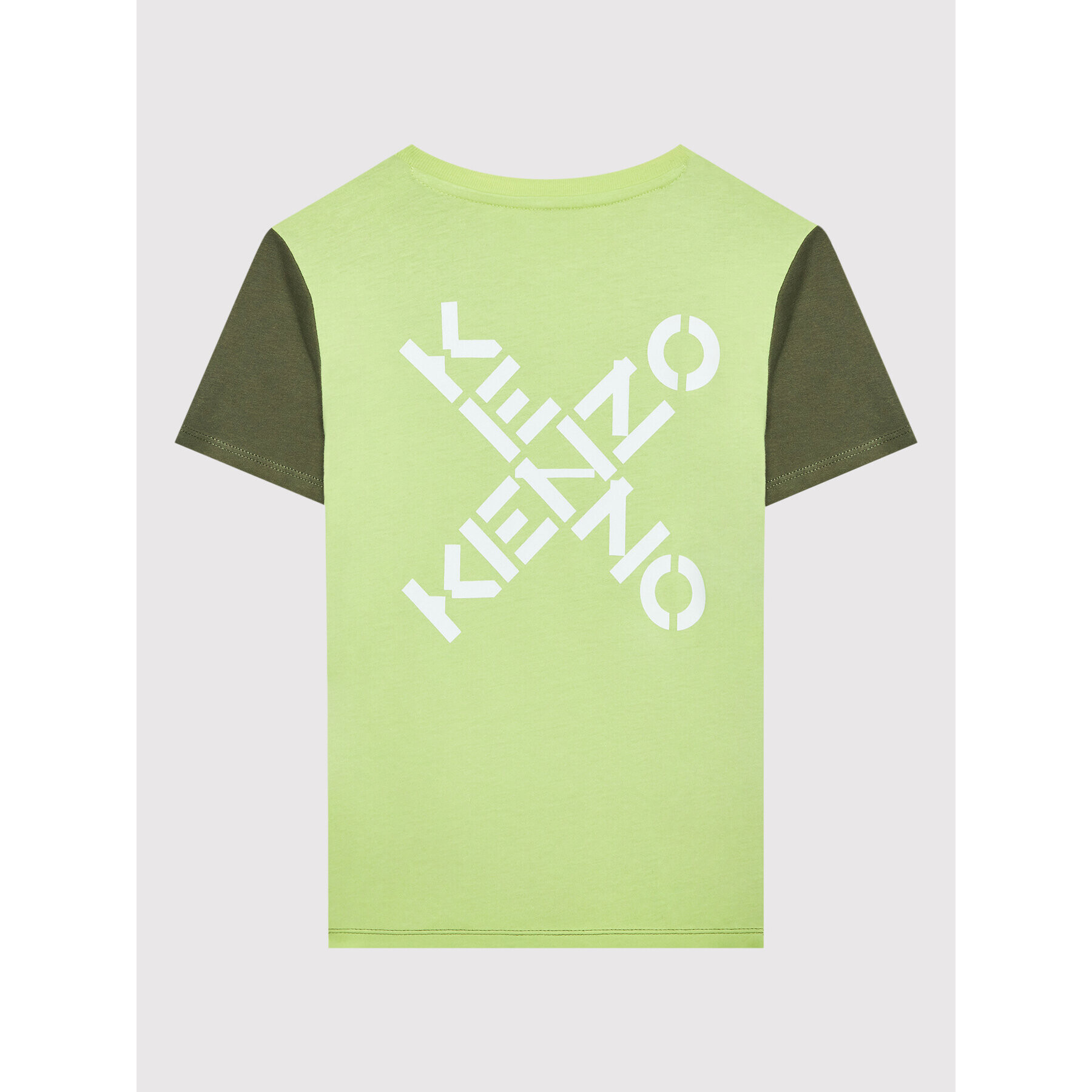 Kenzo Kids Tričko K25680 Zelená Regular Fit - Pepit.sk