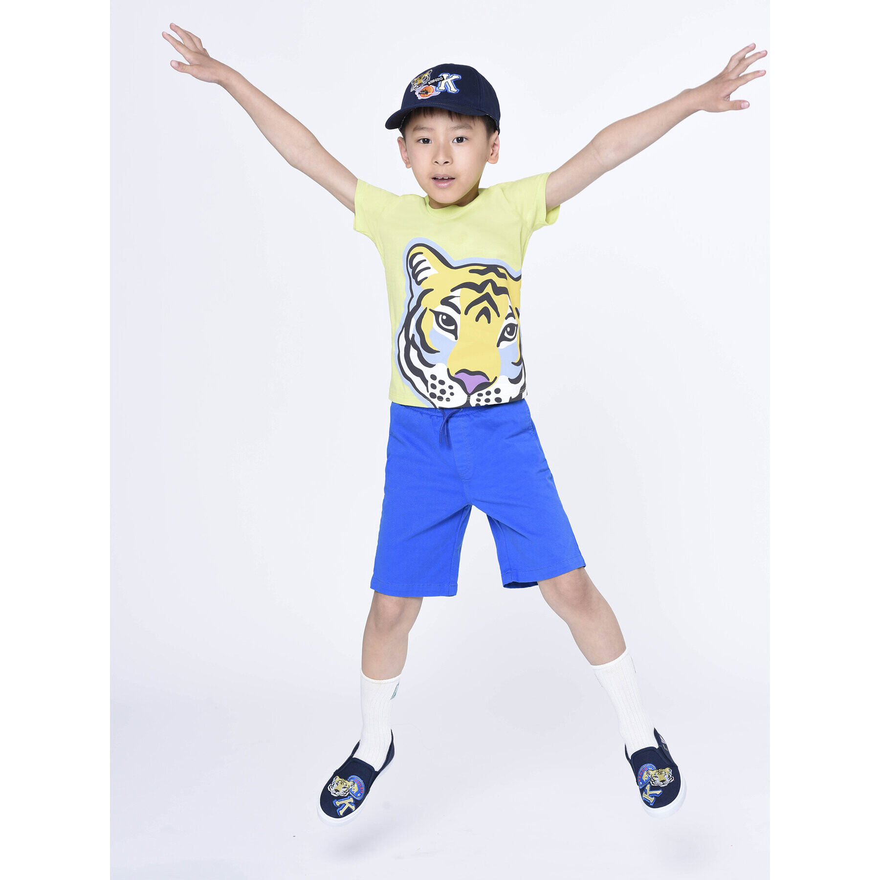 Kenzo Kids Tričko K25788 S Žltá Regular Fit - Pepit.sk