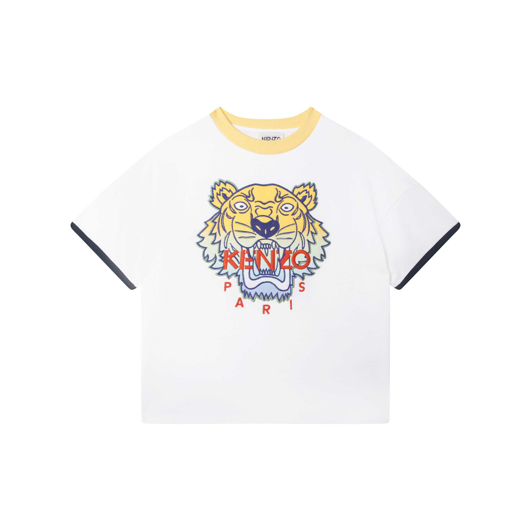 Kenzo Kids Tričko K25804 M Biela Regular Fit - Pepit.sk