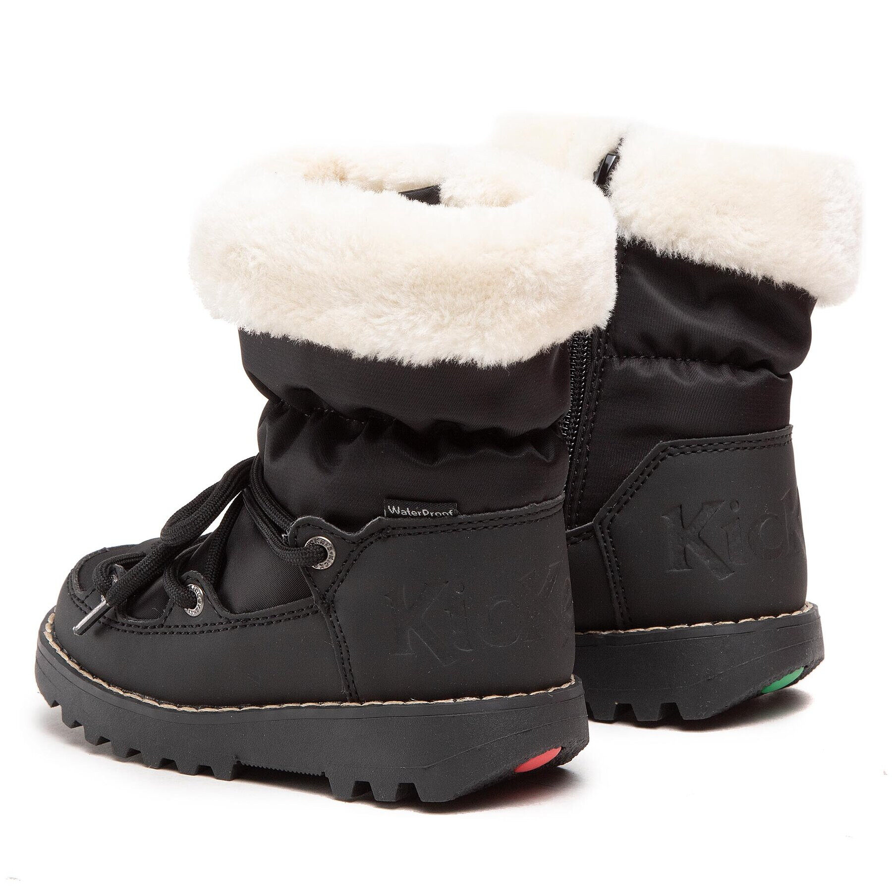 Kickers Čižmy Kickneosnow Kid 911530-30 M Čierna - Pepit.sk