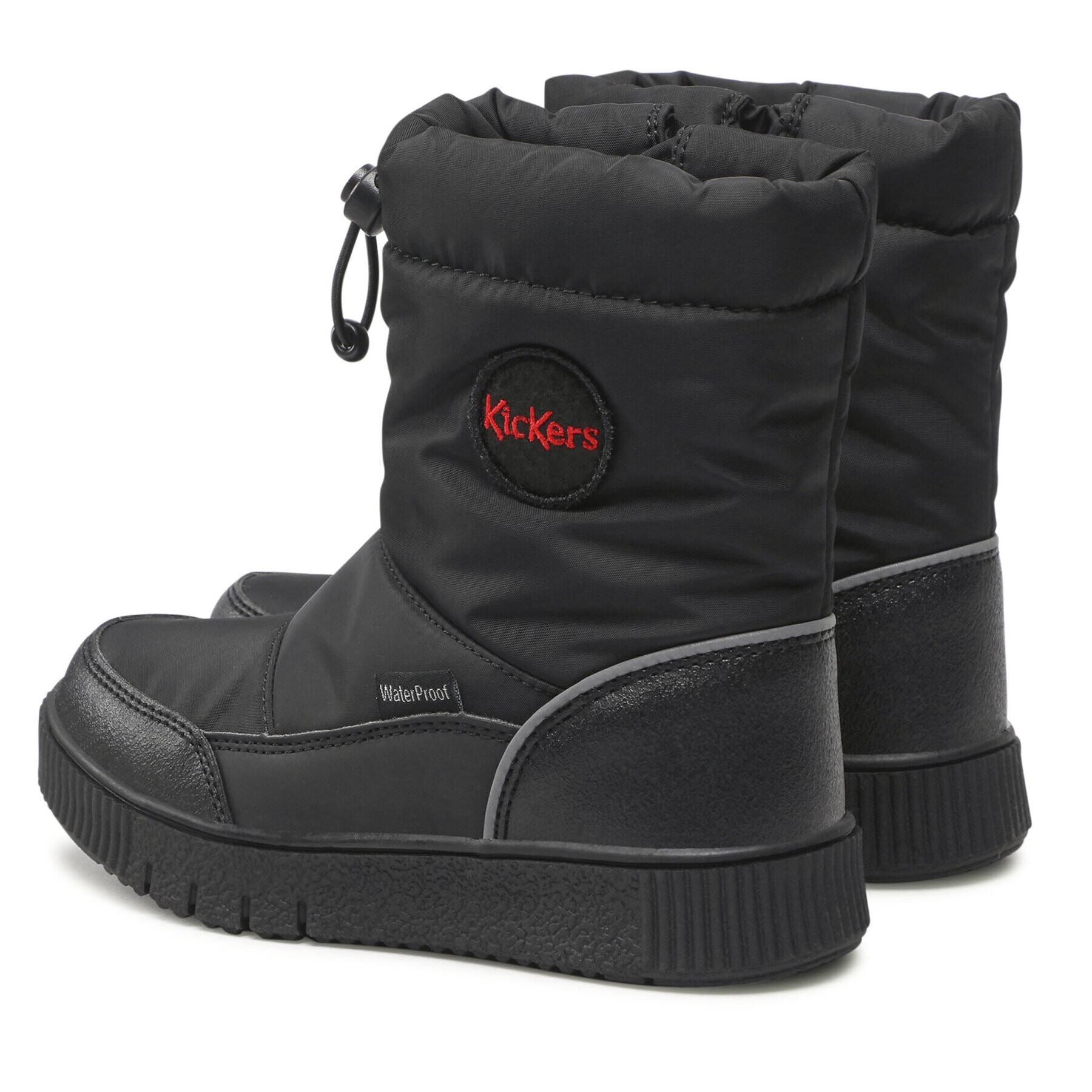 Kickers Snehule Atlak 830180-30-8 M Čierna - Pepit.sk