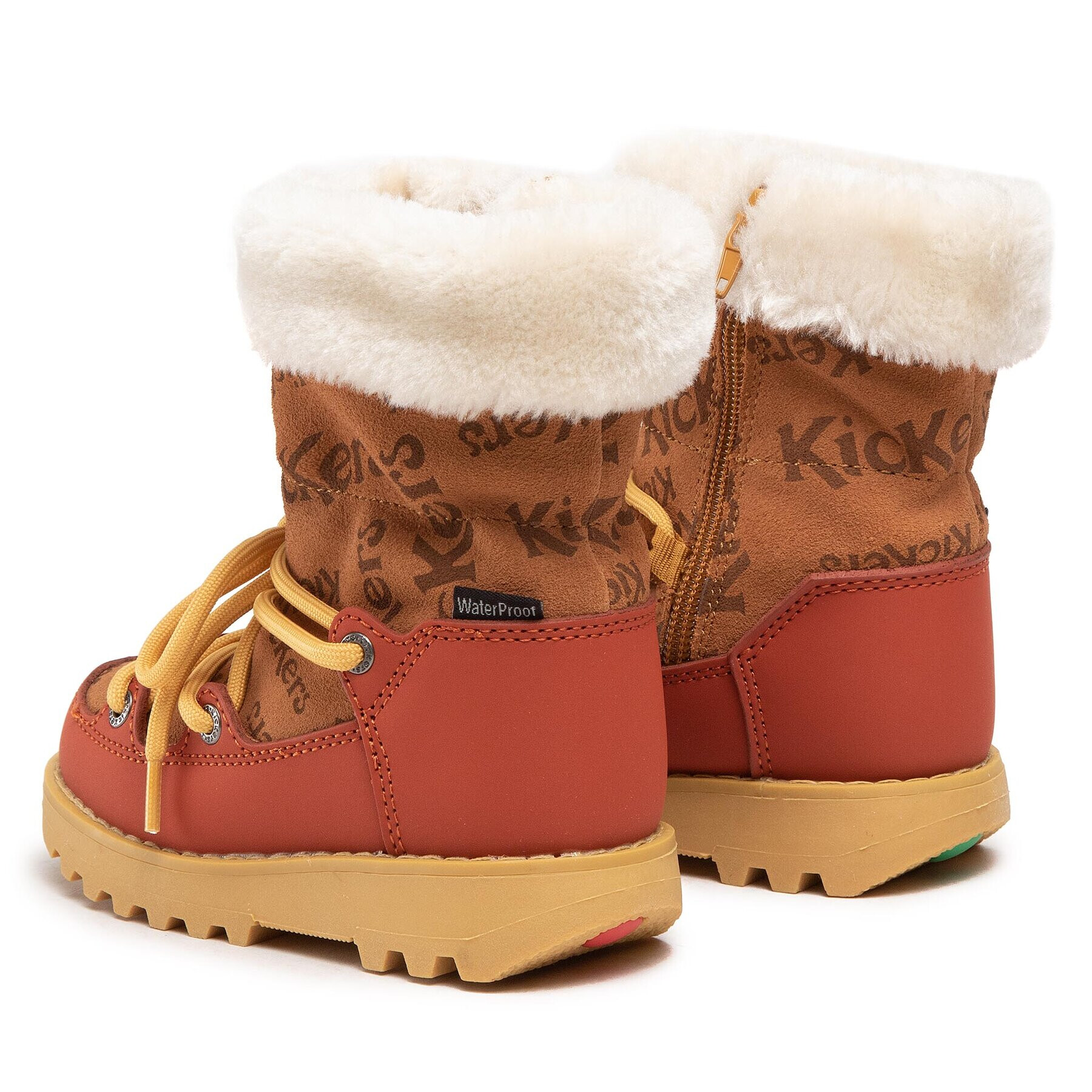 Kickers Snehule Kickneosnow Kid 911531-30 M Hnedá - Pepit.sk