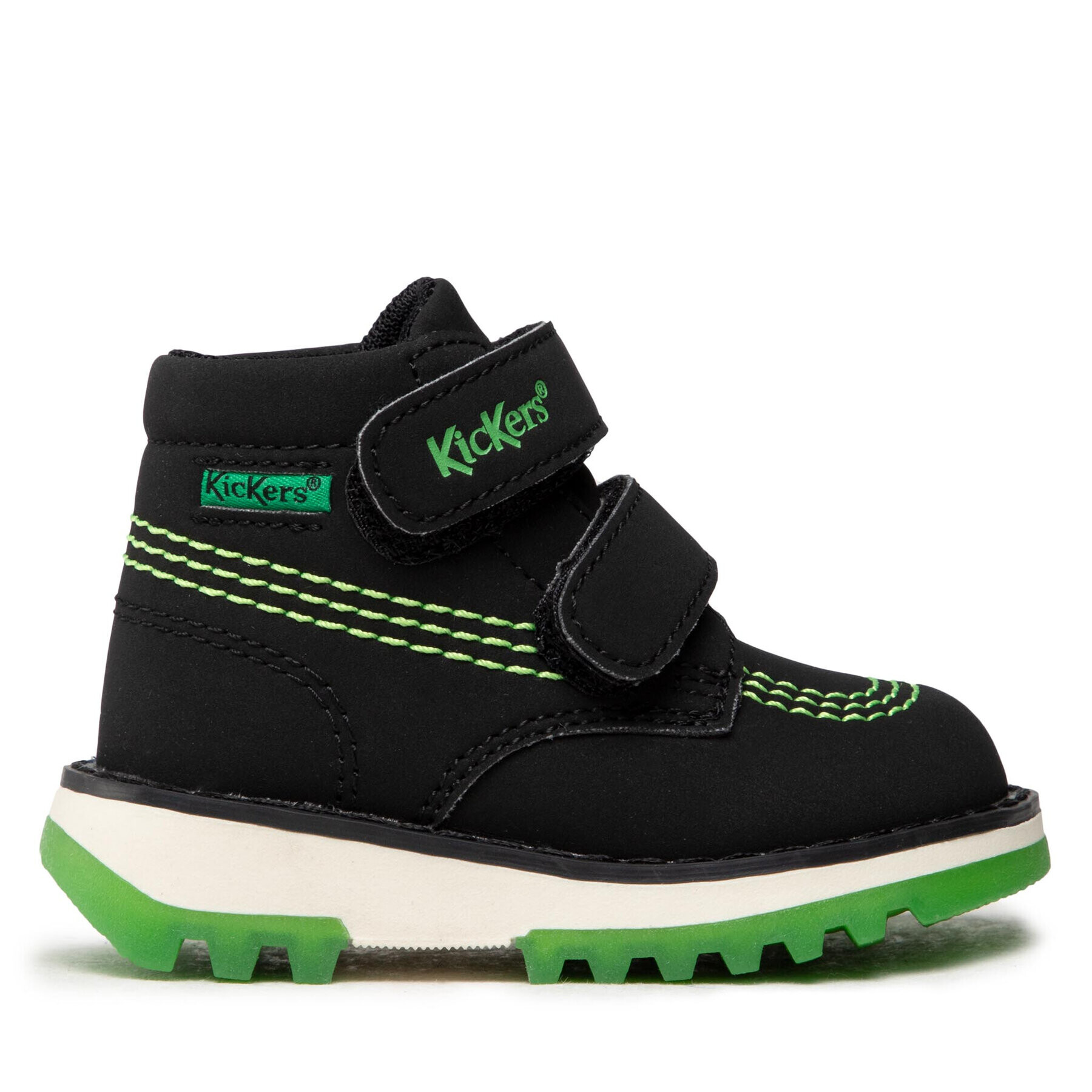 Kickers Šnurovacia obuv Kickfun 878750-10 M Čierna - Pepit.sk