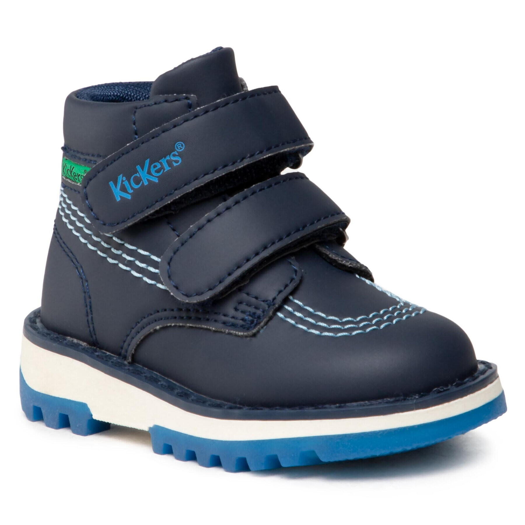 Kickers Šnurovacia obuv Kickfun 878750-10 M Tmavomodrá - Pepit.sk