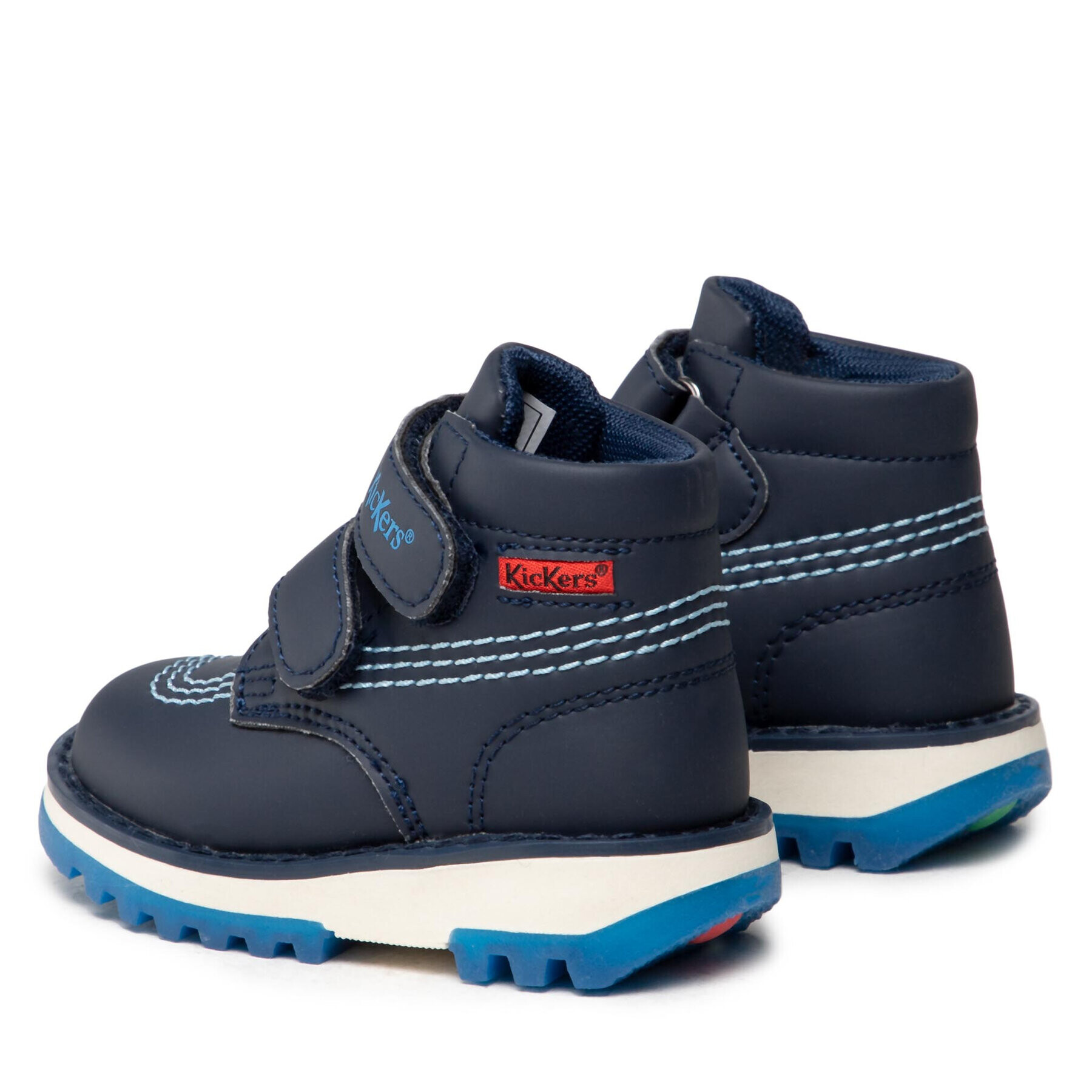 Kickers Šnurovacia obuv Kickfun 878750-10 M Tmavomodrá - Pepit.sk