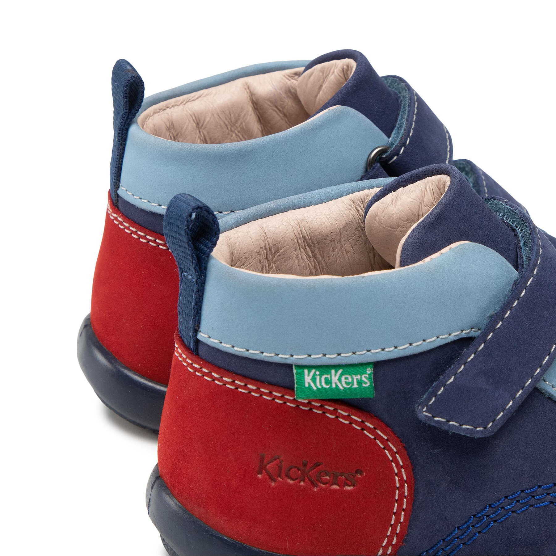 Kickers Šnurovacia obuv Kinop 878660-10 S Tmavomodrá - Pepit.sk