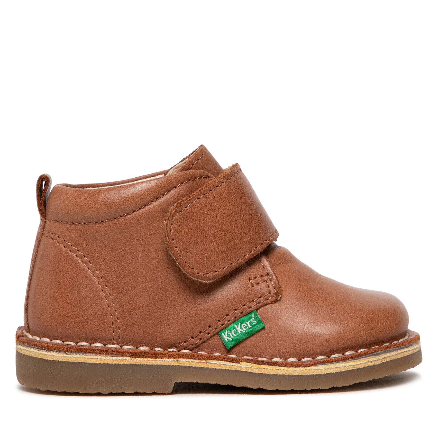 Kickers Šnurovacia obuv Typtop 829904-10-114 M Hnedá - Pepit.sk