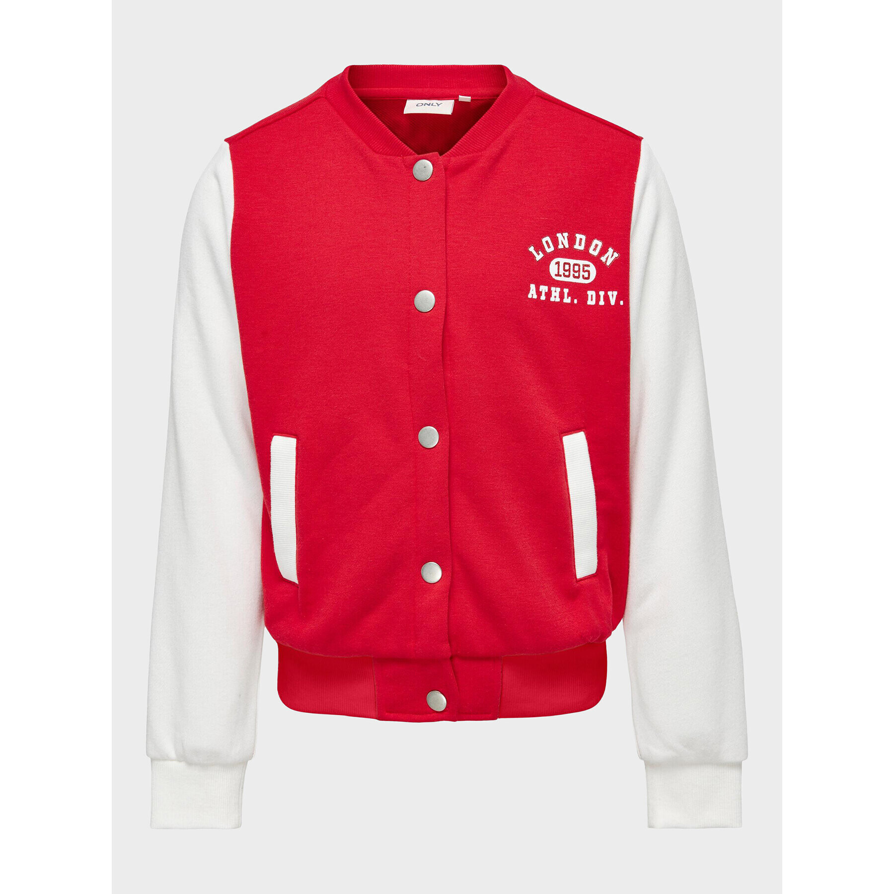 Kids ONLY Bundy bomber Bolette 15271442 Červená Regular Fit - Pepit.sk