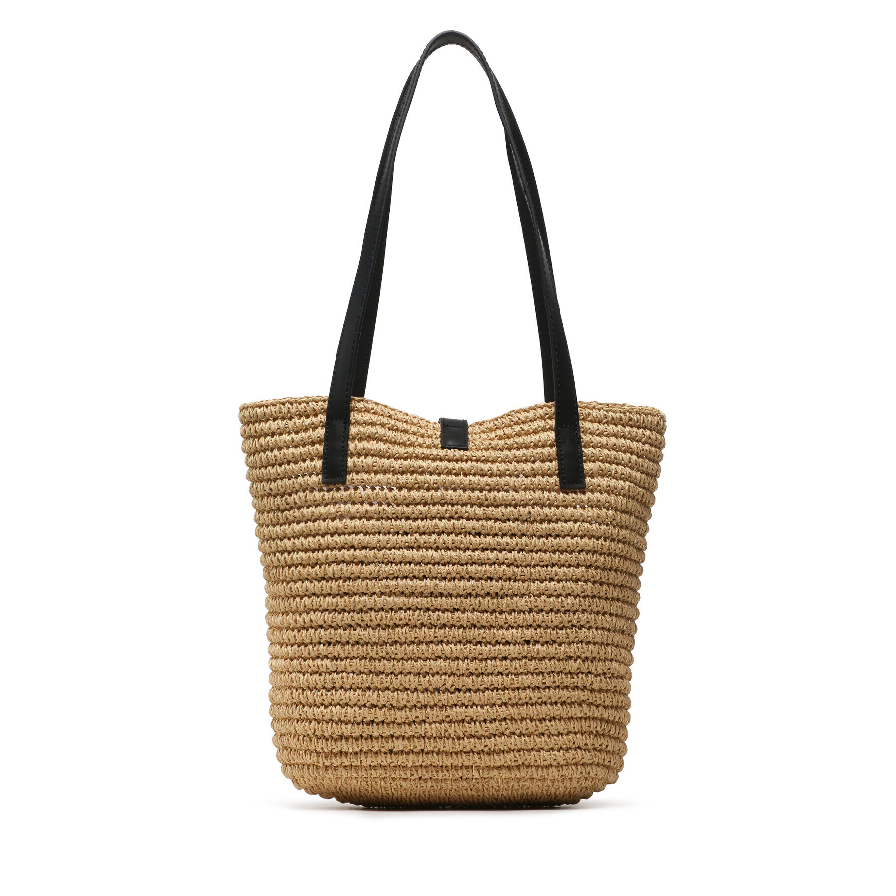 Kurt Geiger Kabelka Hampton Raffia Tote 9795540449 Béžová - Pepit.sk