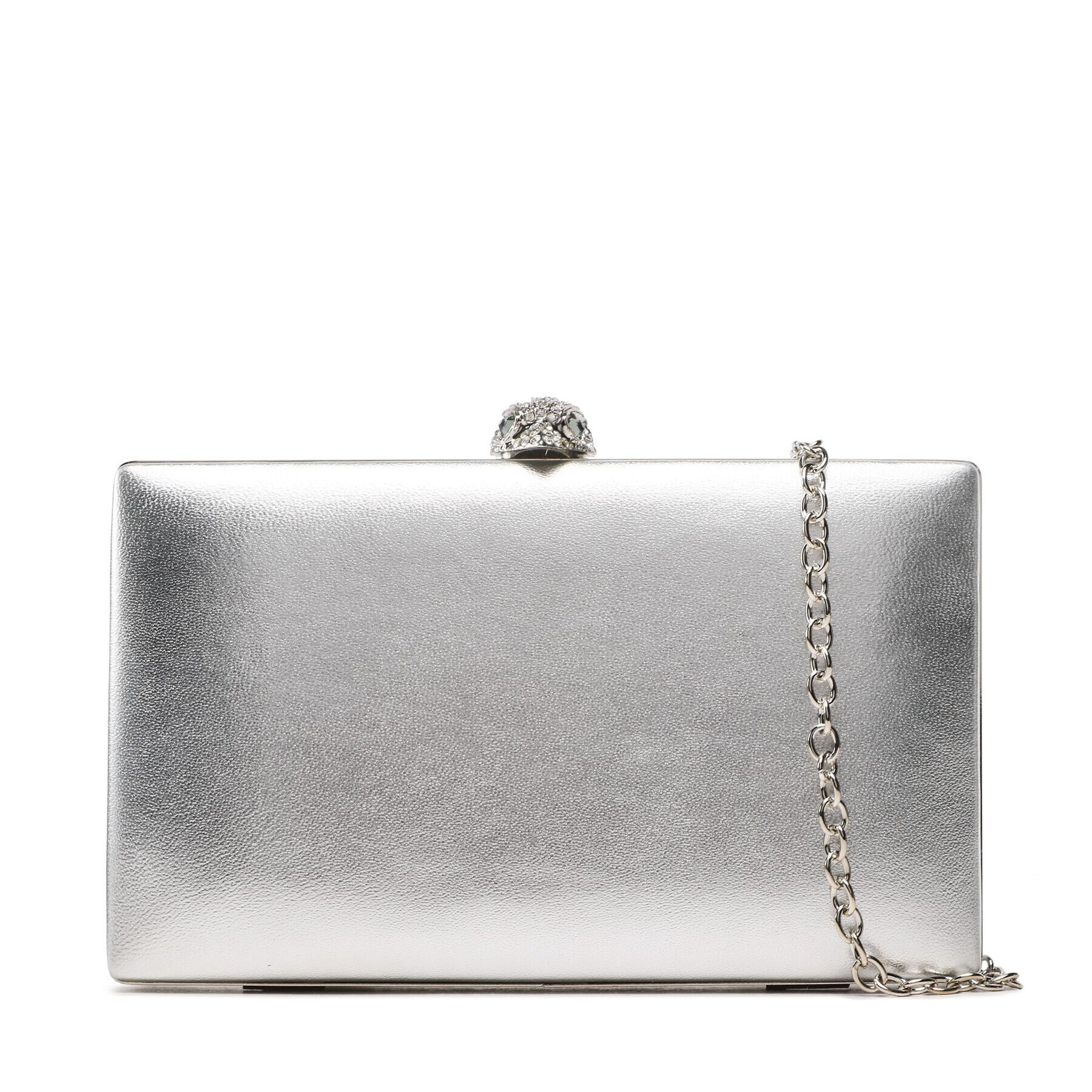 Kurt Geiger Kabelka Kensington Clutch 9544363109 Strieborná - Pepit.sk