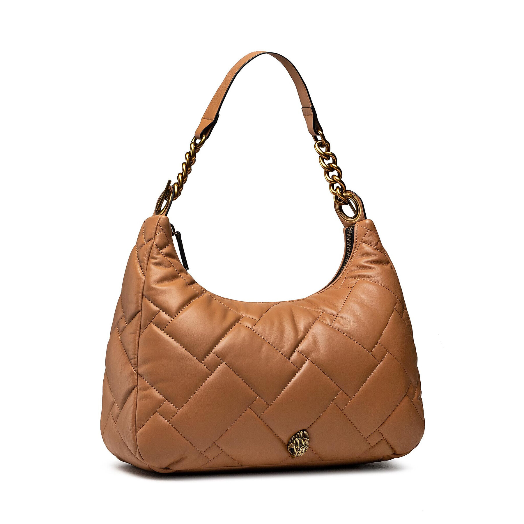 Kurt Geiger Kabelka Kensington Soft Lg Hobo 8471148109 Hnedá - Pepit.sk