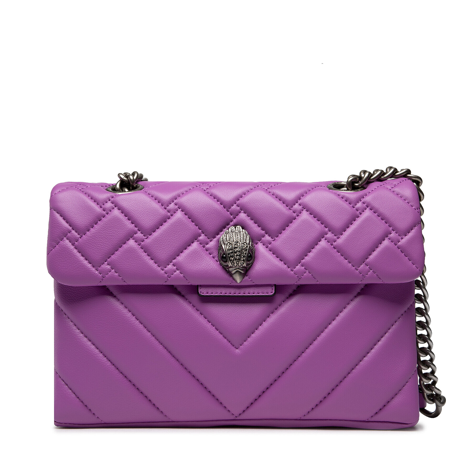 Kurt Geiger Kabelka Kensington X Bag 1470490109 Fialová - Pepit.sk