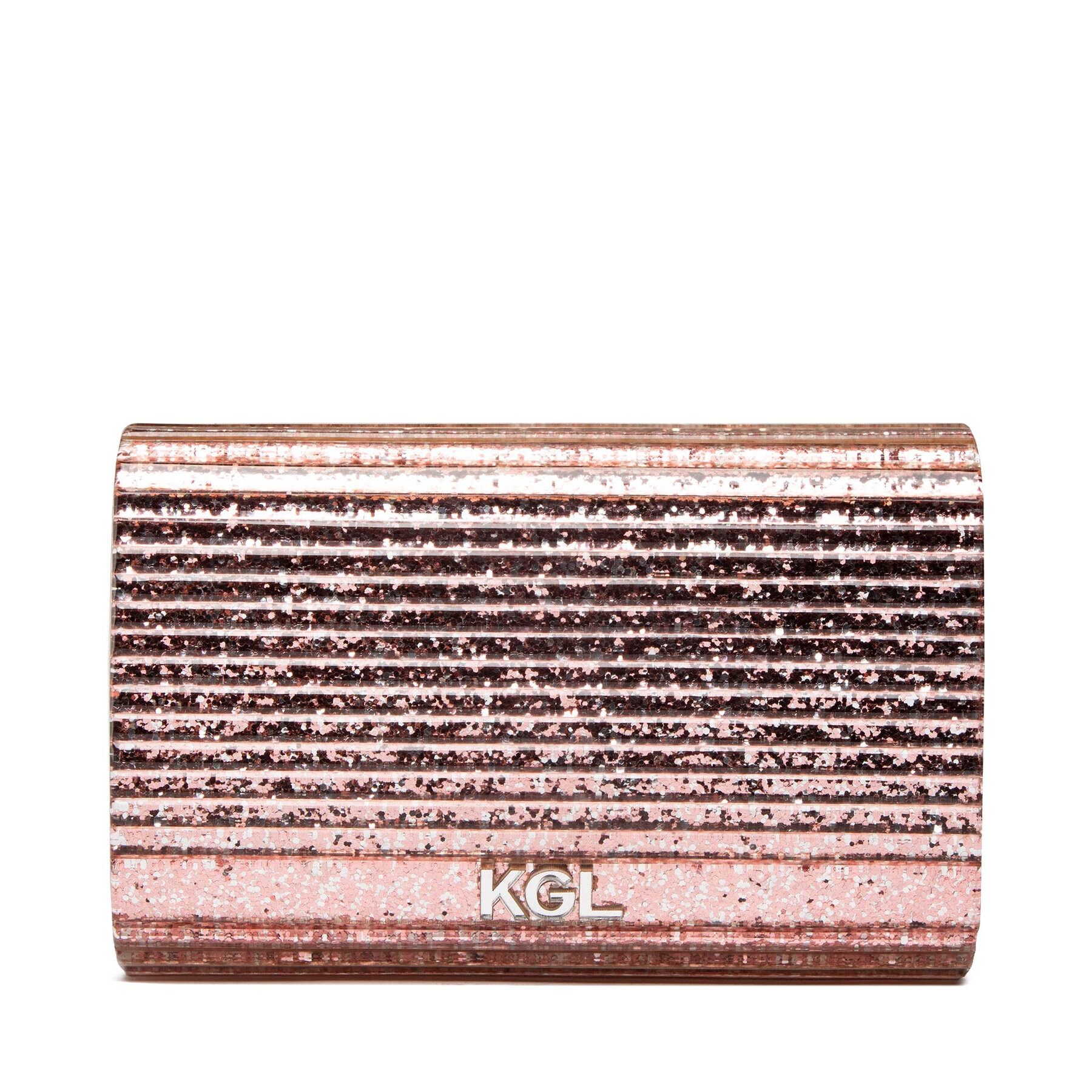 Kurt Geiger Kabelka Party Eagle Clutch Drench 8764053979 Ružová - Pepit.sk