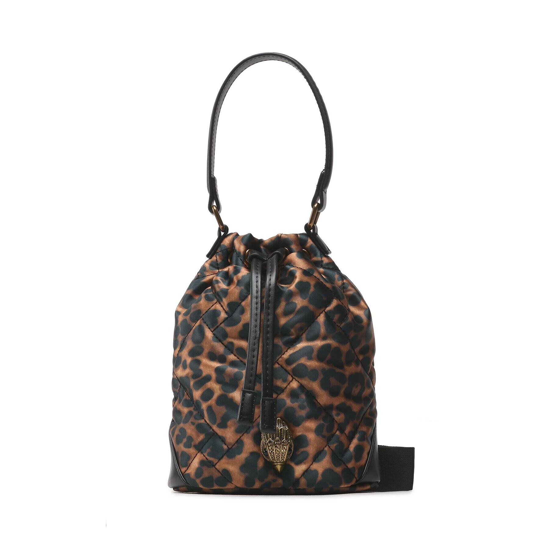 Kurt Geiger Kabelka Recycled Multi Drawstring 9316732229 Hnedá - Pepit.sk