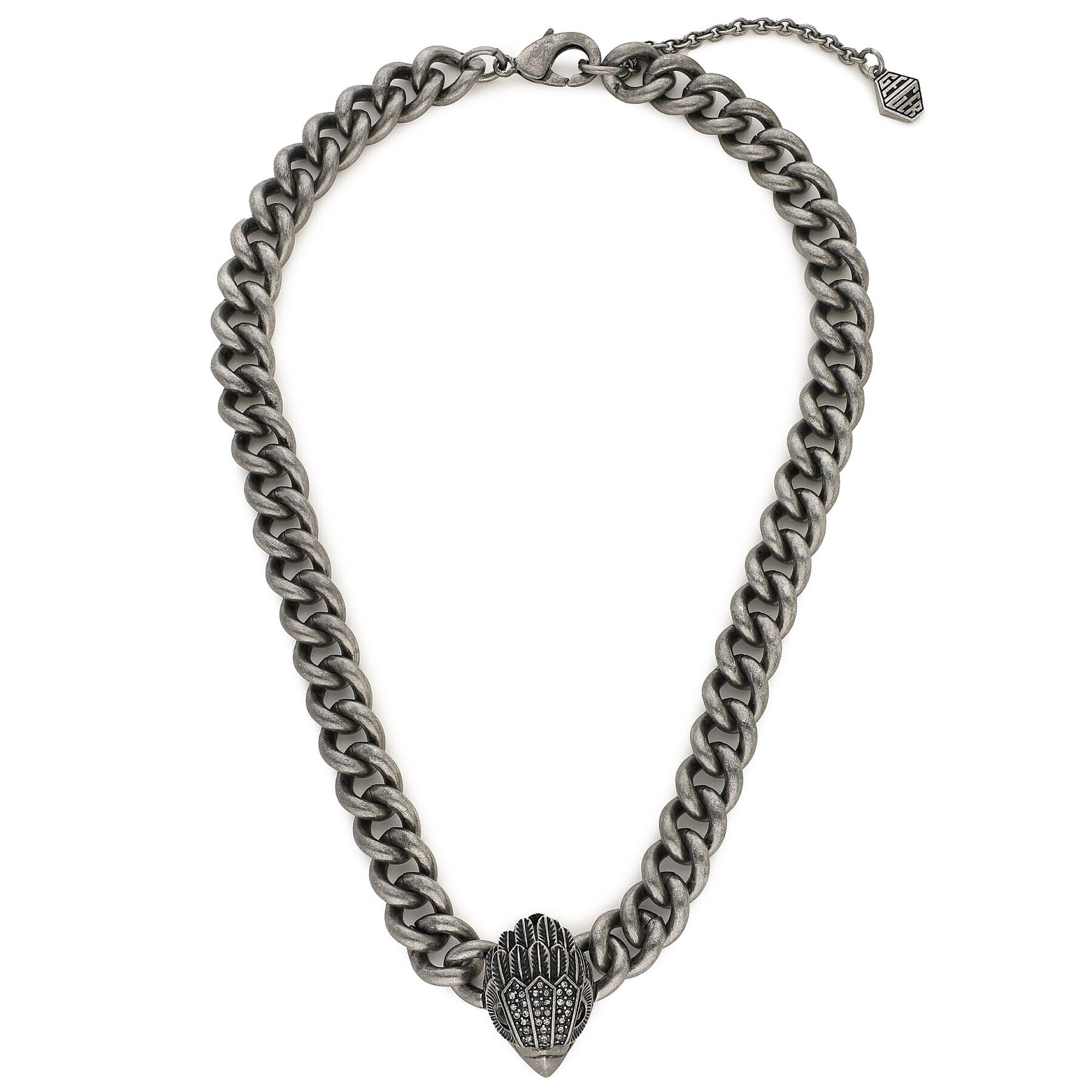 Kurt Geiger Náhrdelník Eagle Collar Necklace 8837264429 Sivá - Pepit.sk