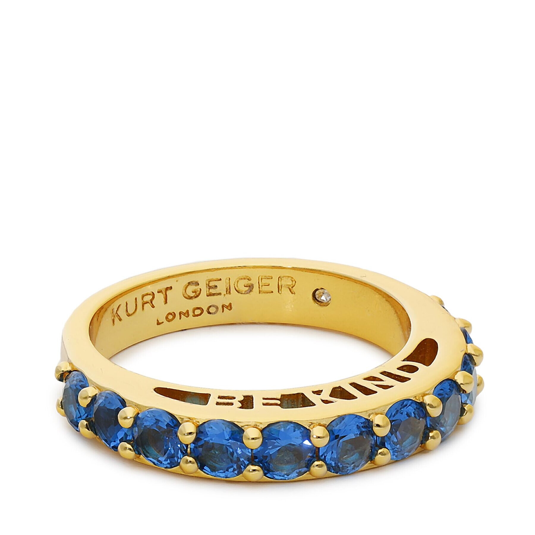 Kurt Geiger Prsteň Be Kind Band Ring 8833281429 Zlatá - Pepit.sk