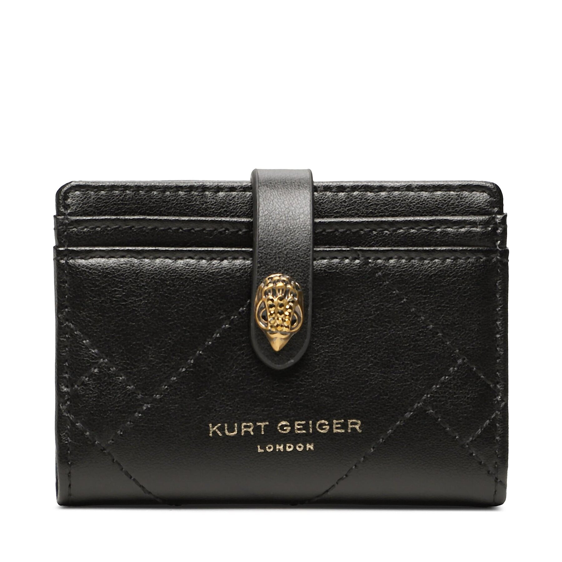 Kurt Geiger Puzdro na kreditné karty S Multi Card Holder 9083700109 Čierna - Pepit.sk