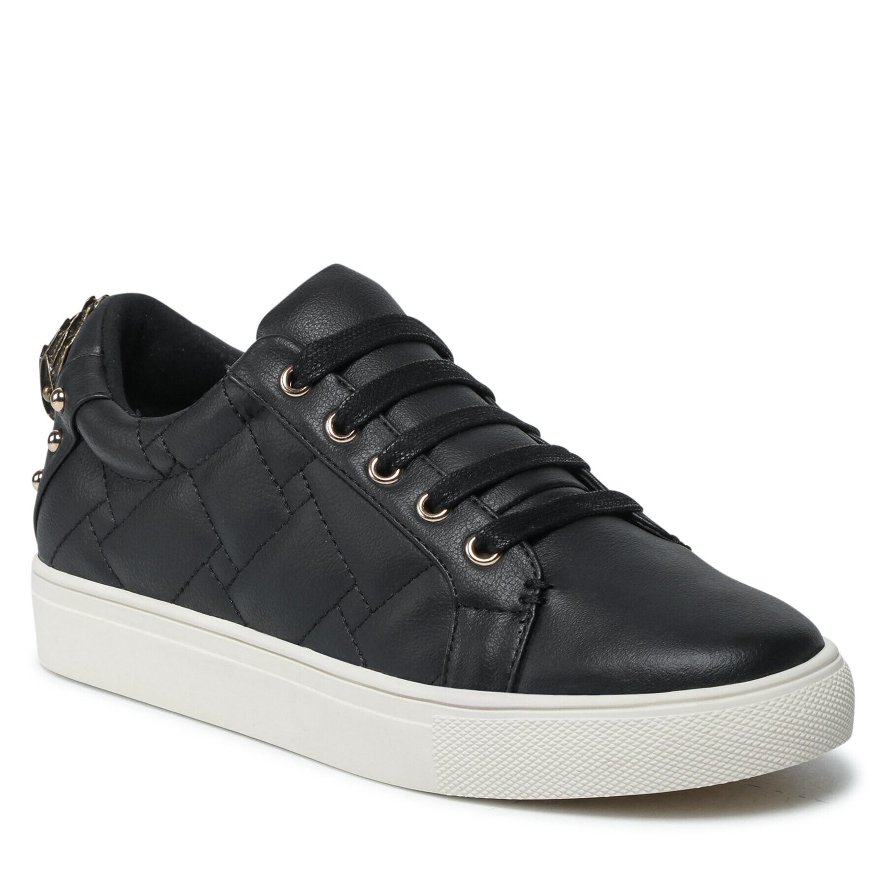 Kurt Geiger Sneakersy Ludo Quilted 8488800109 Čierna - Pepit.sk