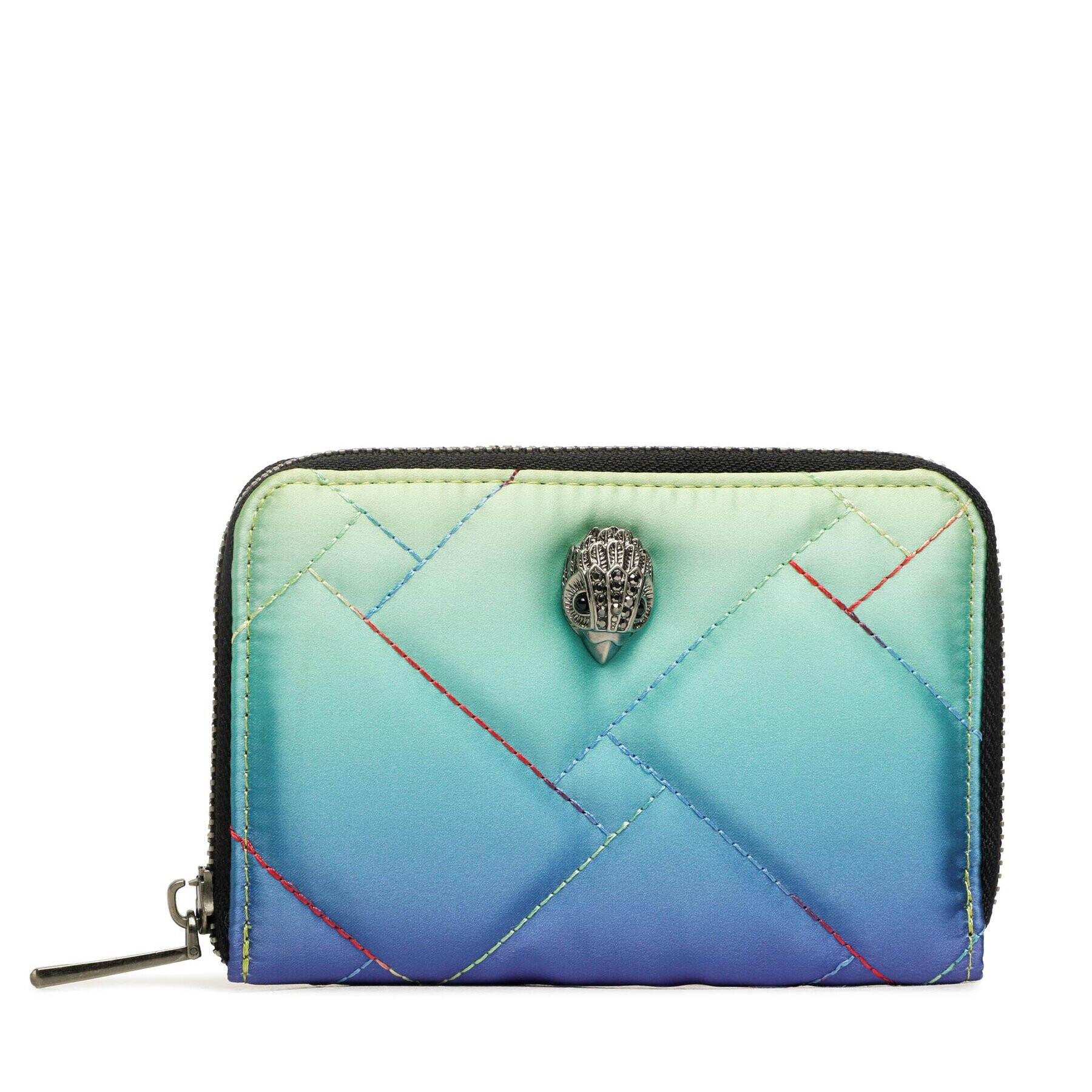 Kurt Geiger Veľká dámska peňaženka Sm Zip Around Wallet 9096499229 Zelená - Pepit.sk