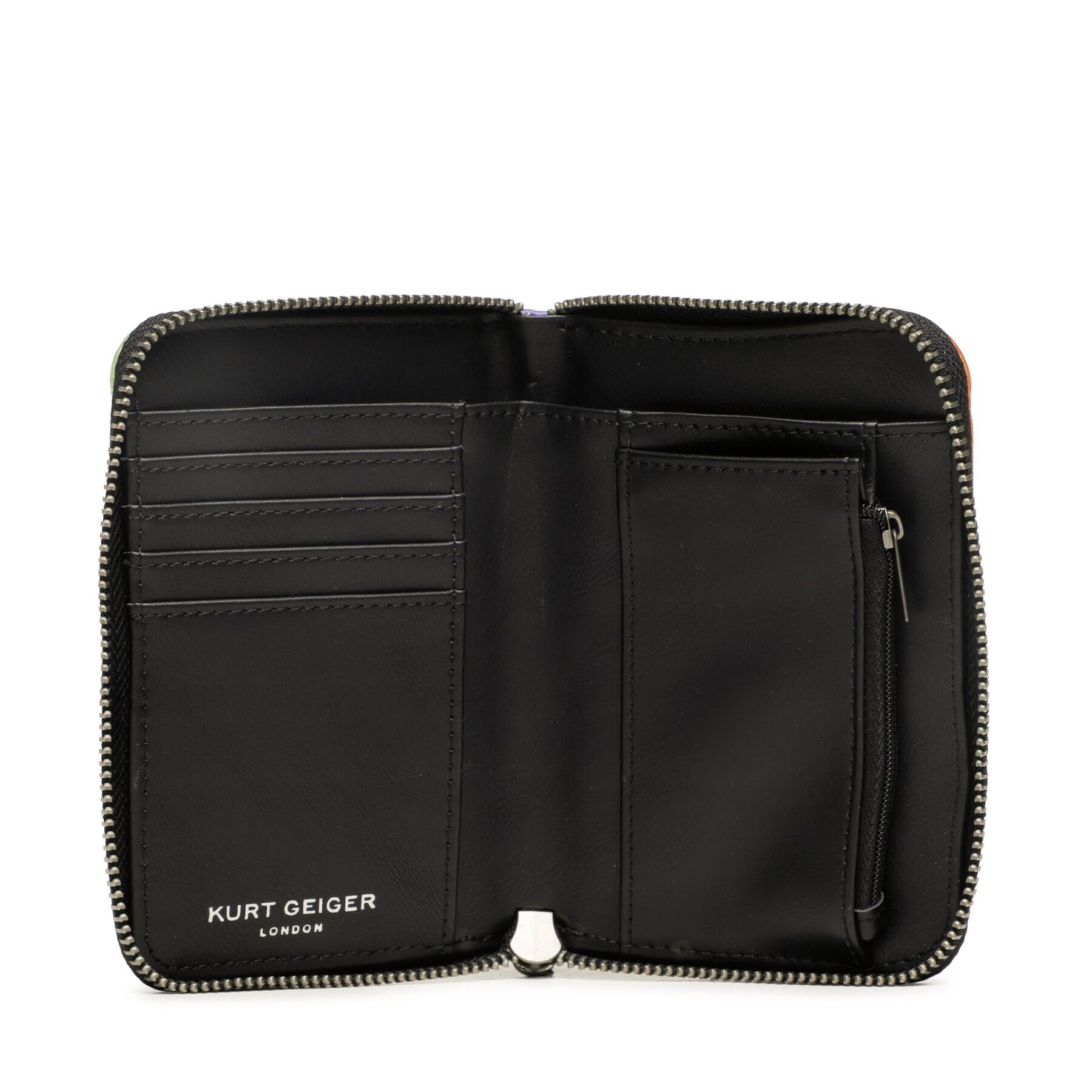 Kurt Geiger Veľká dámska peňaženka Sm Zip Around Wallet 9096499229 Zelená - Pepit.sk