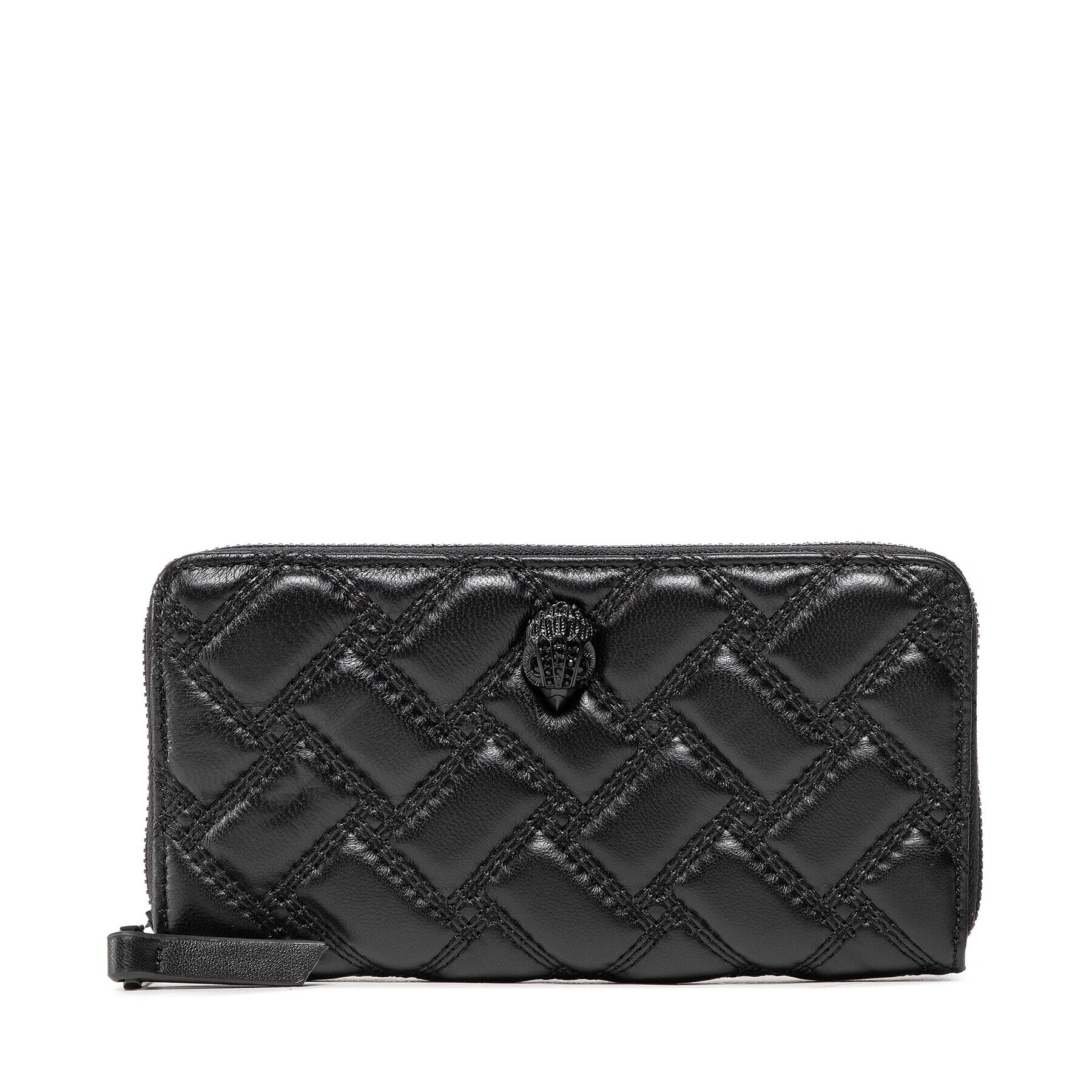 Kurt Geiger Veľká dámska peňaženka Zip Around Wallet Drench 9344200109 Čierna - Pepit.sk