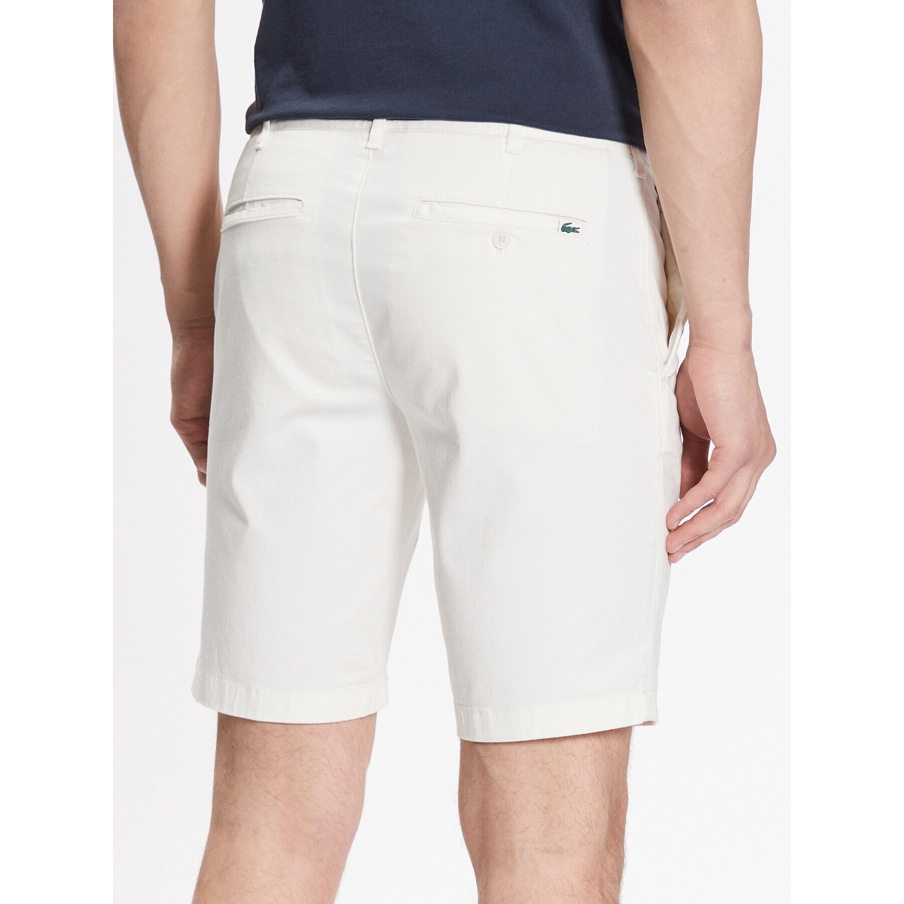 Lacoste Bavlnené šortky FH2647 Écru Regular Fit - Pepit.sk