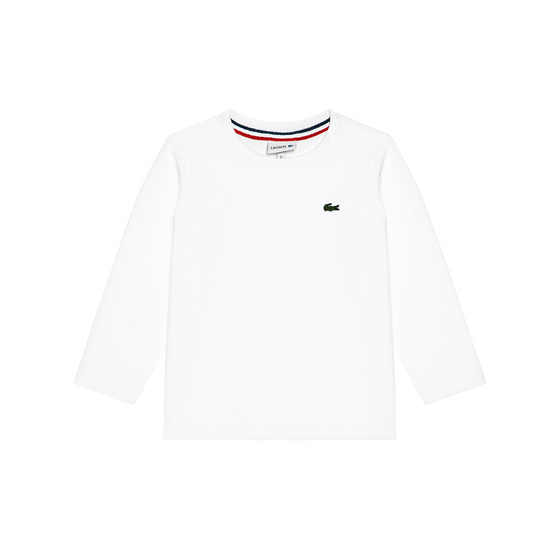 Lacoste Blúzka Unisex TJ2093 Biela Regular Fit - Pepit.sk