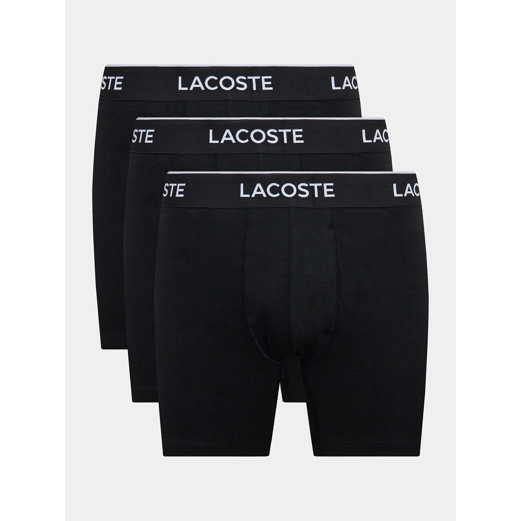 Lacoste Boxerky 6H3420 Čierna Regular Fit - Pepit.sk