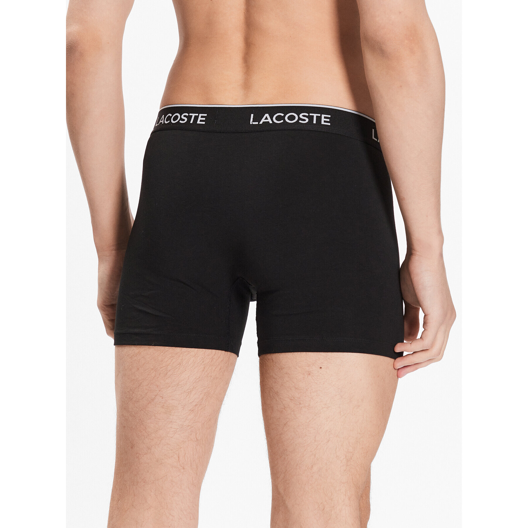 Lacoste Boxerky 6H3420 Čierna Regular Fit - Pepit.sk