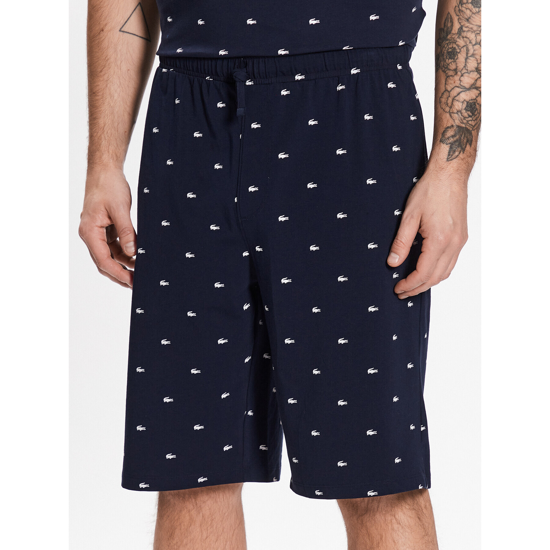 Lacoste Boxerky GH1004 Tmavomodrá Regular Fit - Pepit.sk